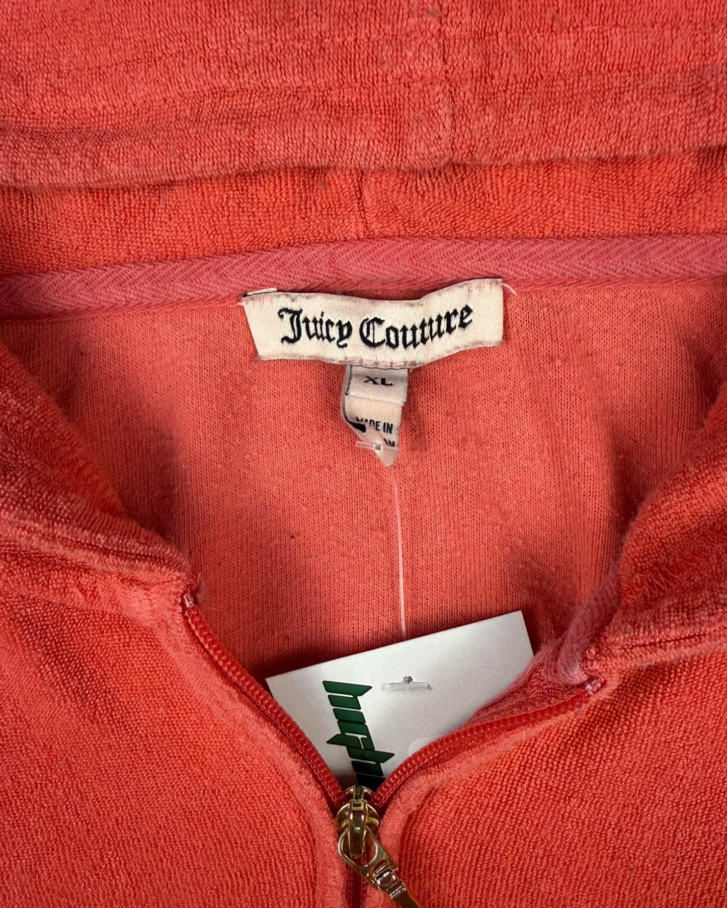 ‘00s Juicy Couture Zip Up Sz. XL