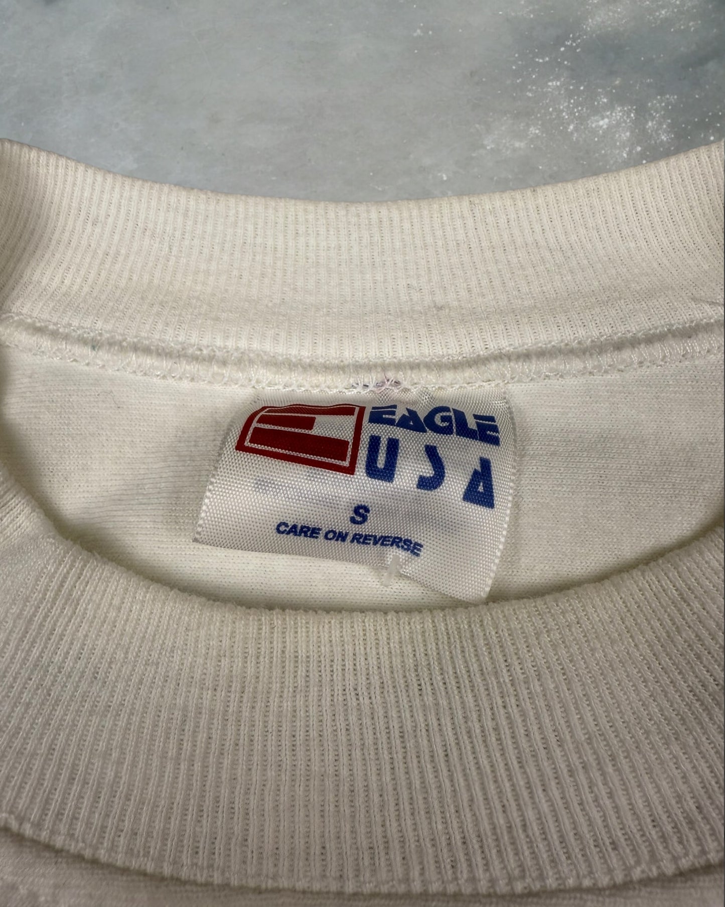 ‘80s Beta Tau Alpha Drinking Jersey Tee Sz. S