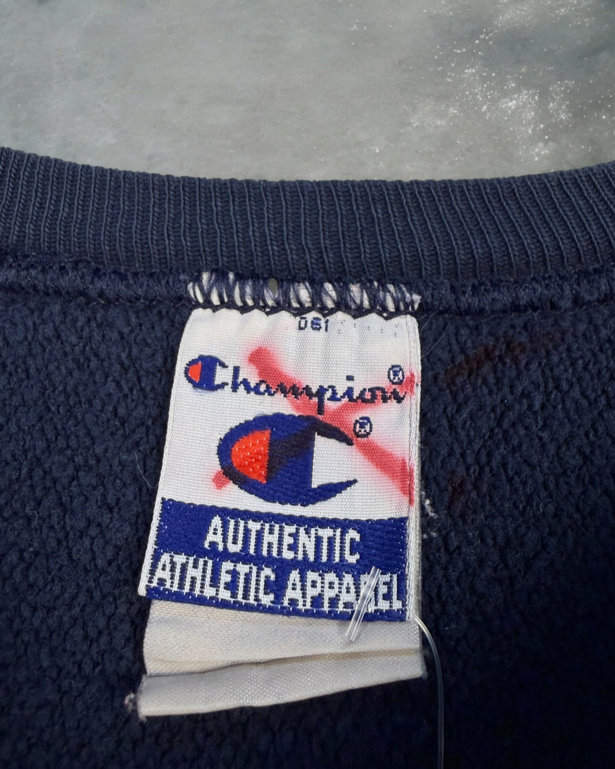 ‘00s Iowa State Champion Reverse Weave Crewneck Sz. L
