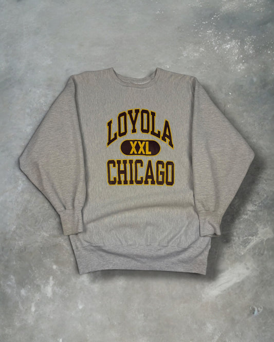 ‘90s Loyola Chicago Champion Reverse Weave Crewneck Sz. XXL