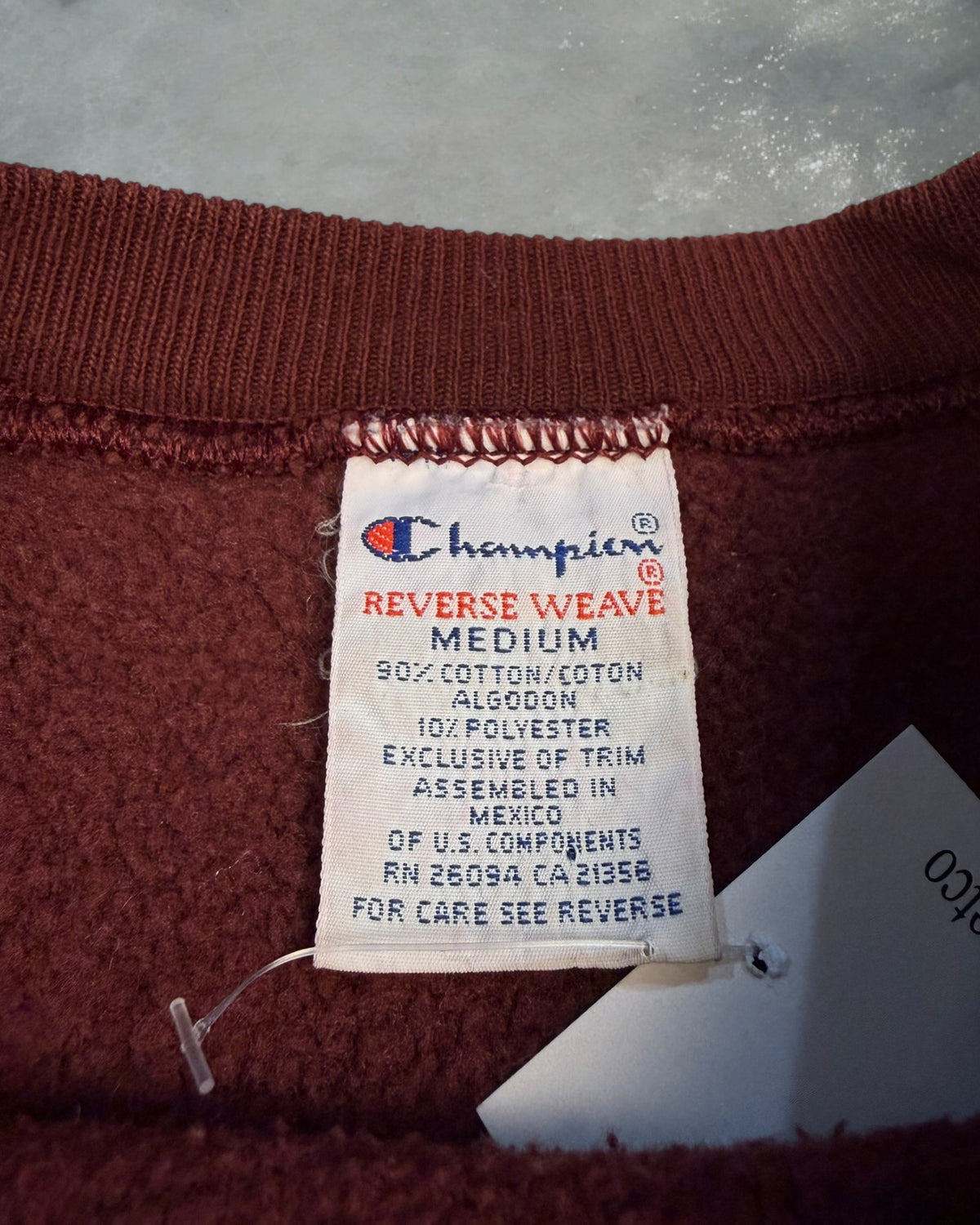 ‘90s Harvard University Champion Reverse Weave Crewneck Sz. M