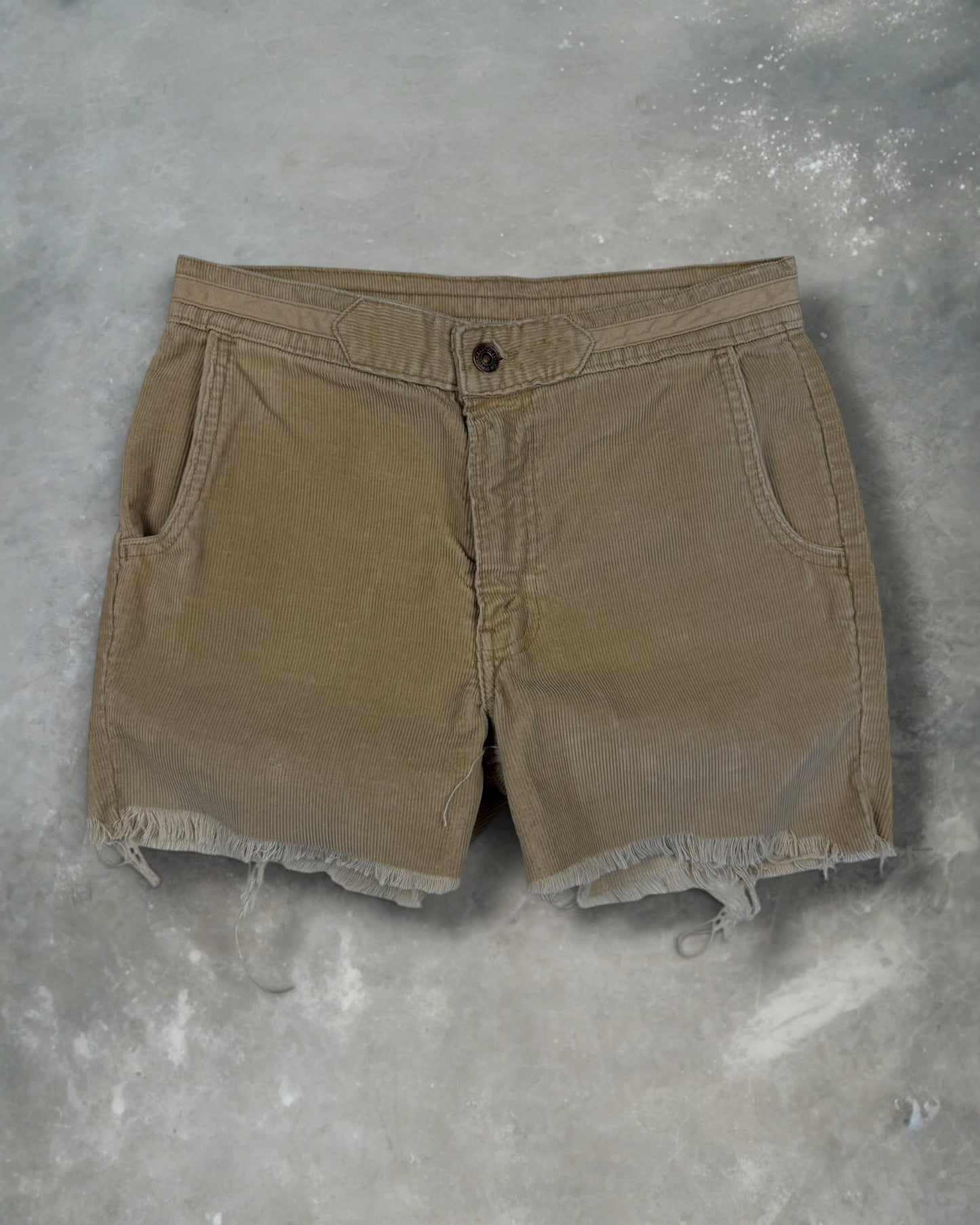 ‘70s Talon Zip Cut Off Corduroy Levi’s Shorts Sz. 30