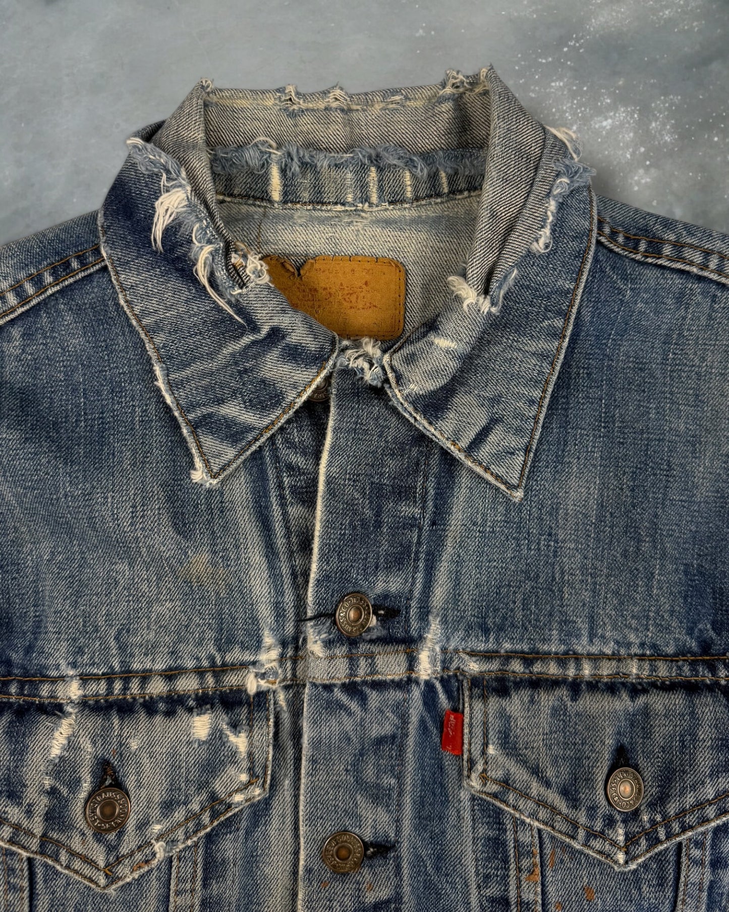 ‘80s Levi’s Cut Off Type 3 Denim Jacket Sz. M