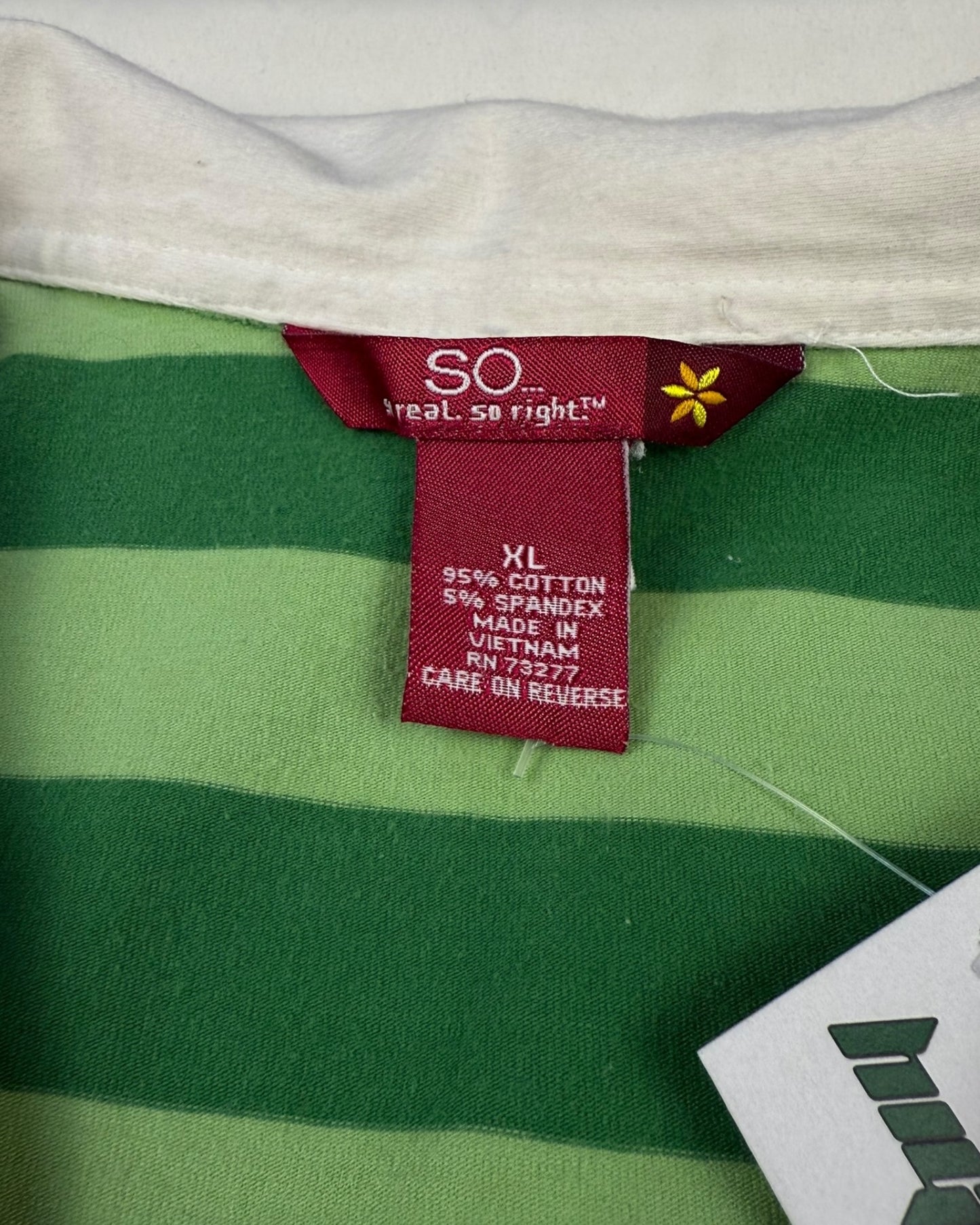 ‘00s SO Striped Top Sz. XL