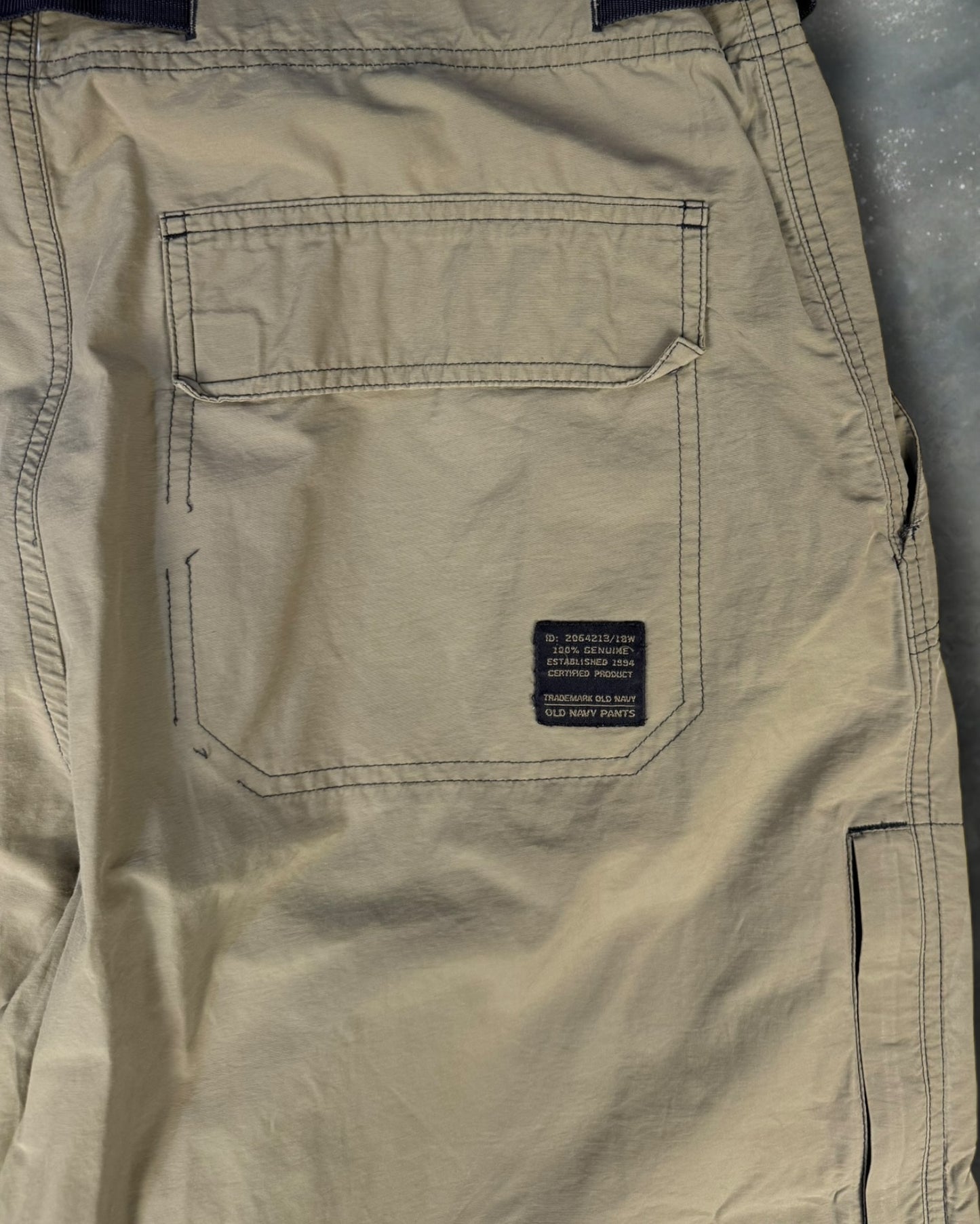 ‘00s Old Navy Baggy Hiking Pants Sz. 36x32