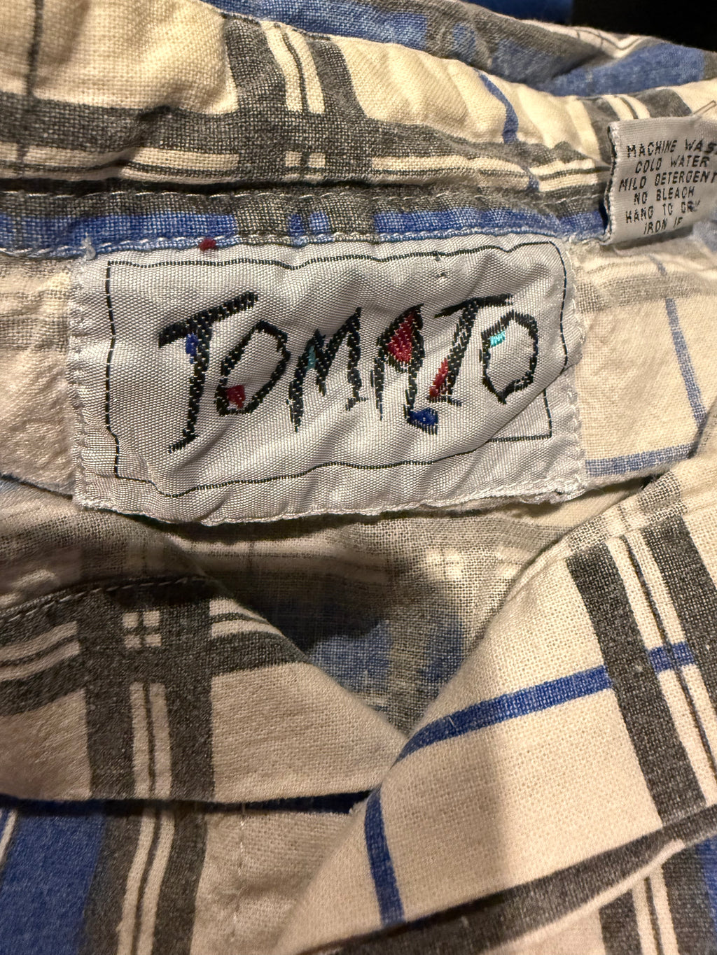 ‘00s Tomato Button Down Sz. L