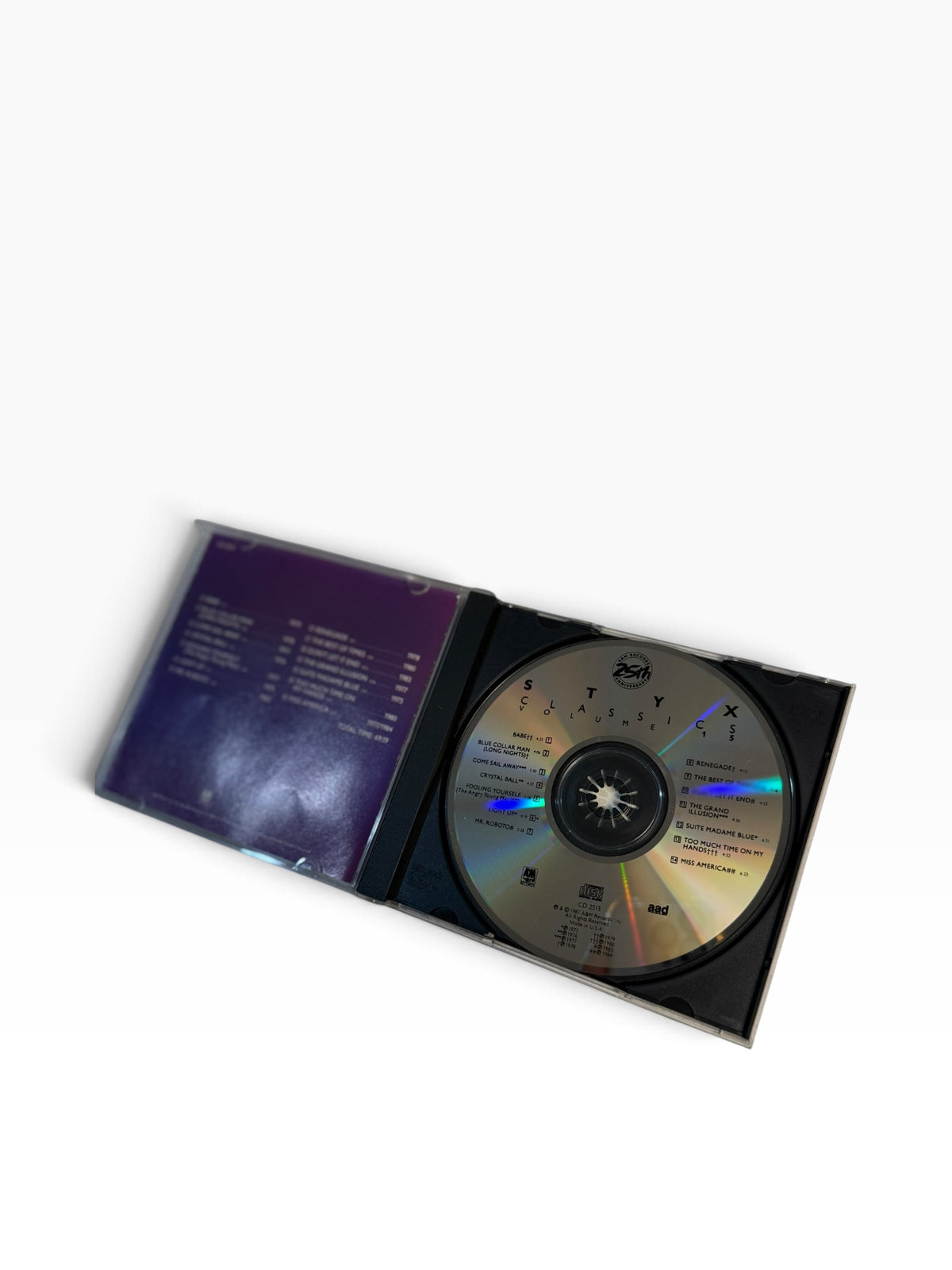 ‘87 Styx CD