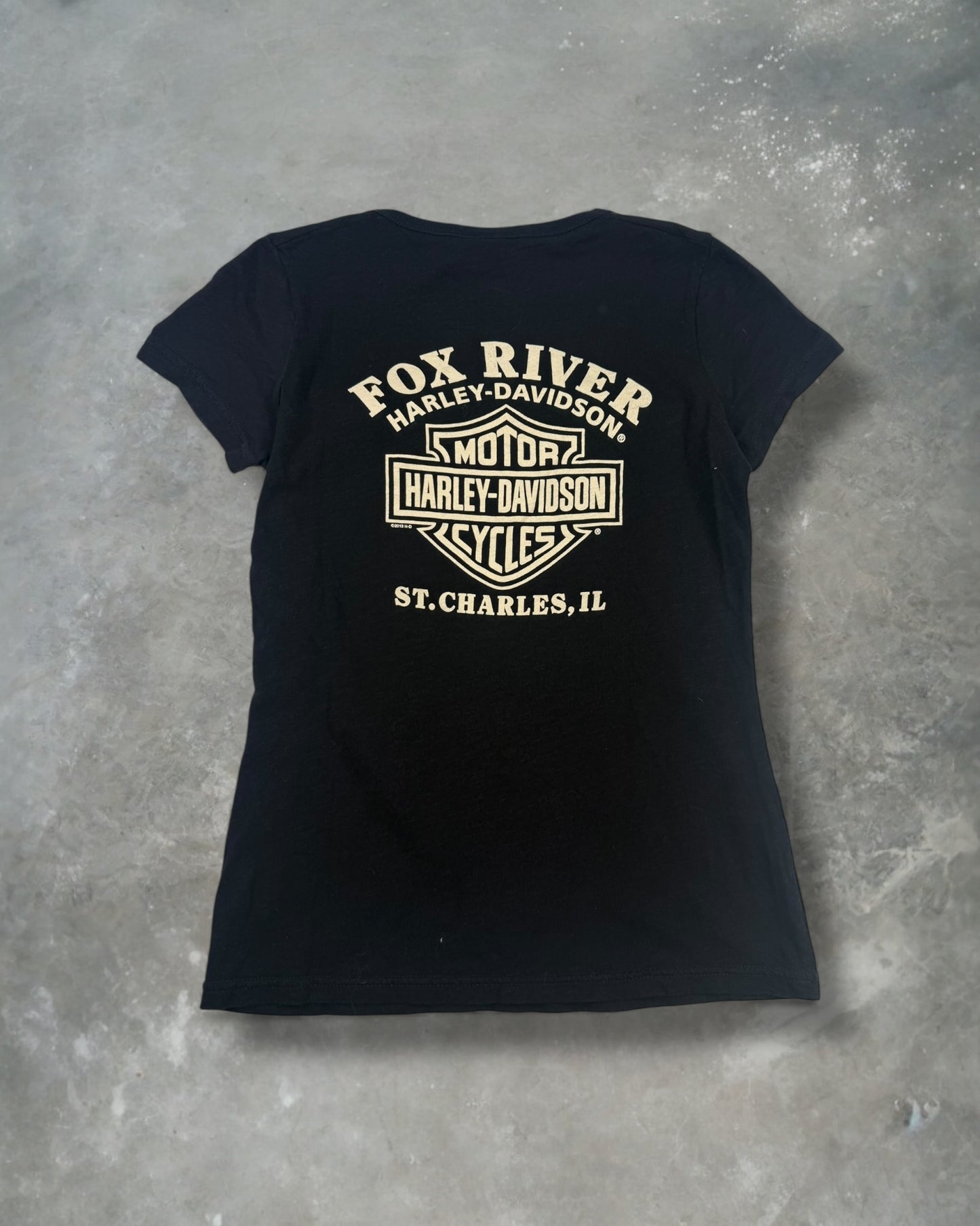 ‘12 Hard Core Harley Top Sz. S