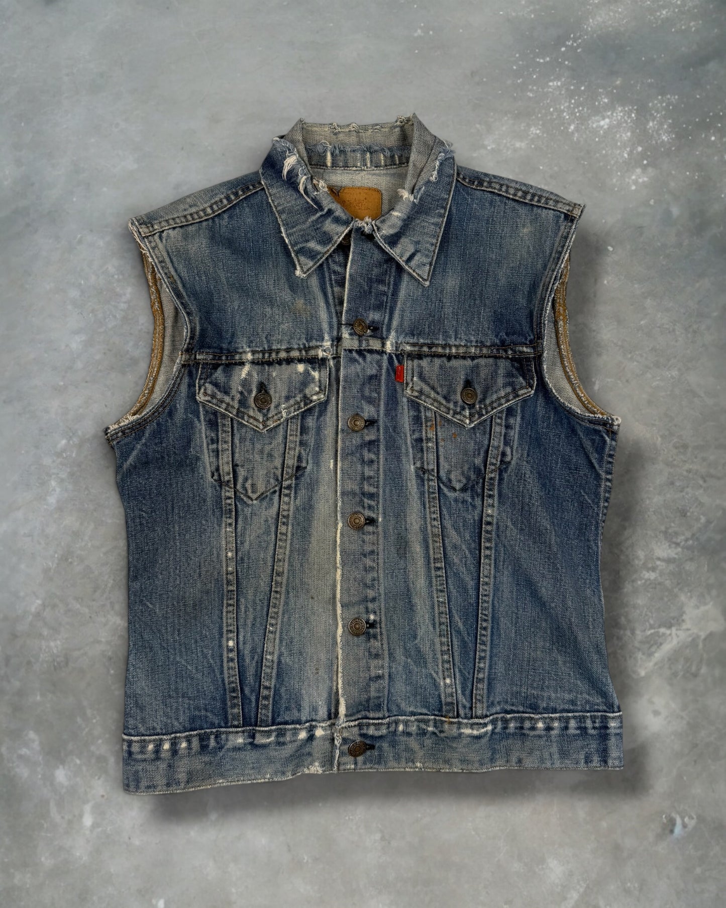 ‘80s Levi’s Cut Off Type 3 Denim Jacket Sz. M