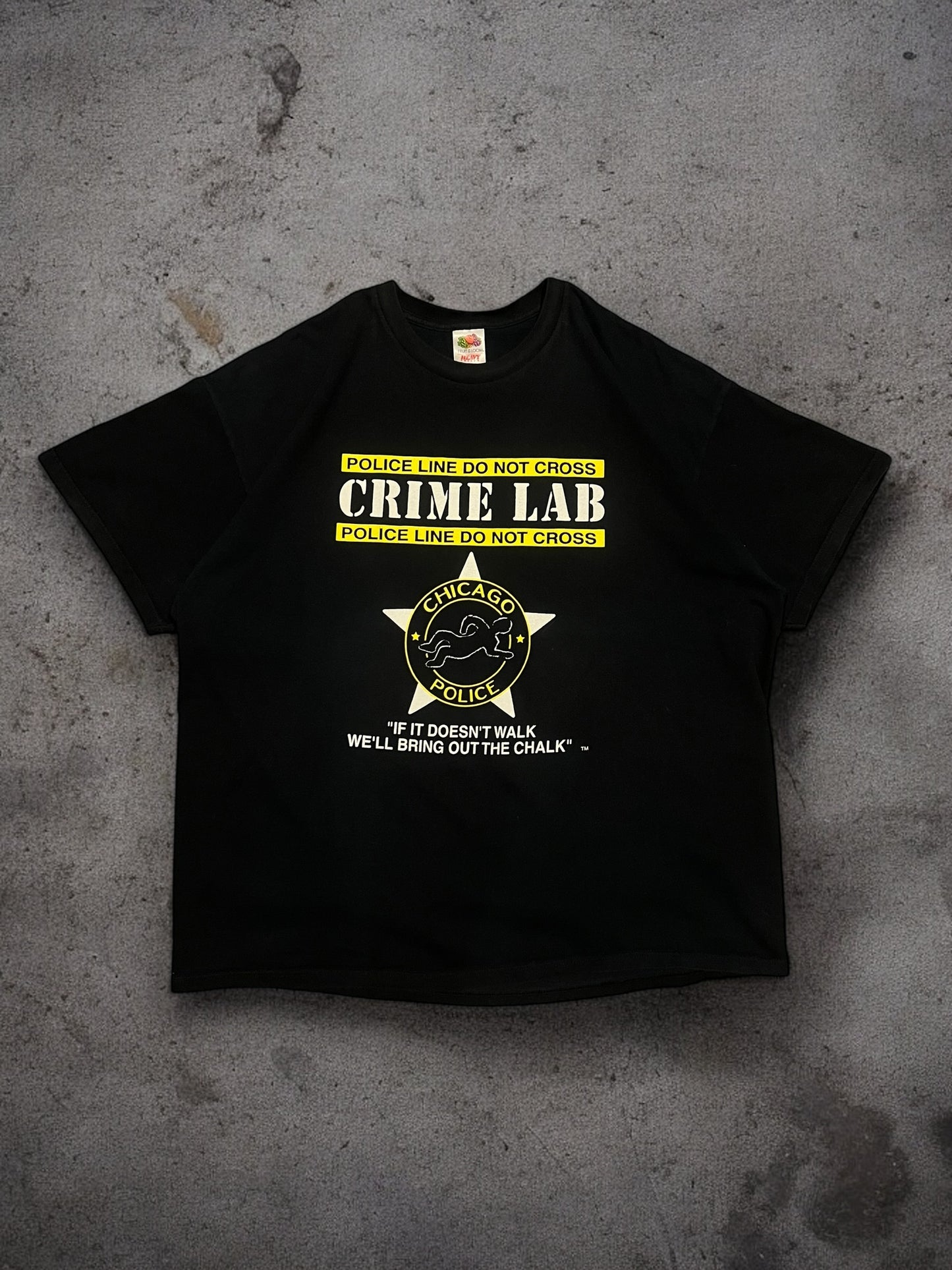 ‘00s Crime Lab Tee Sz. XXL