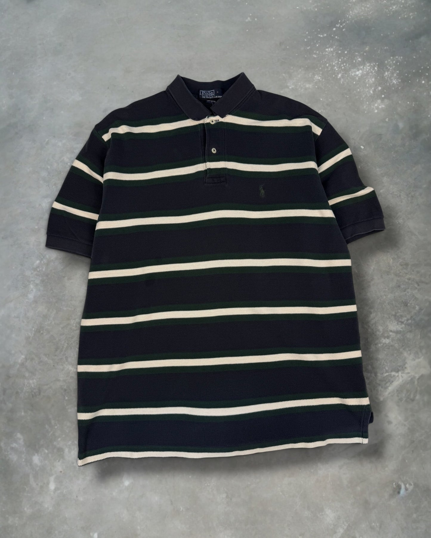 ‘00s Navy Polo Sz. XL