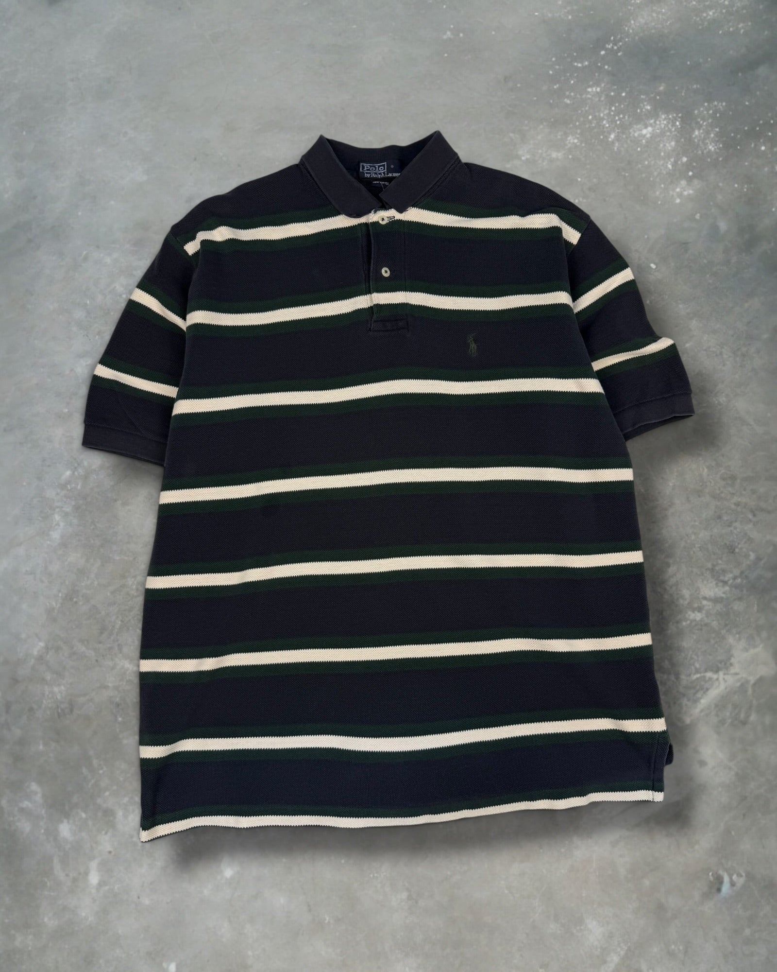 ‘00s Navy Polo Sz. XL