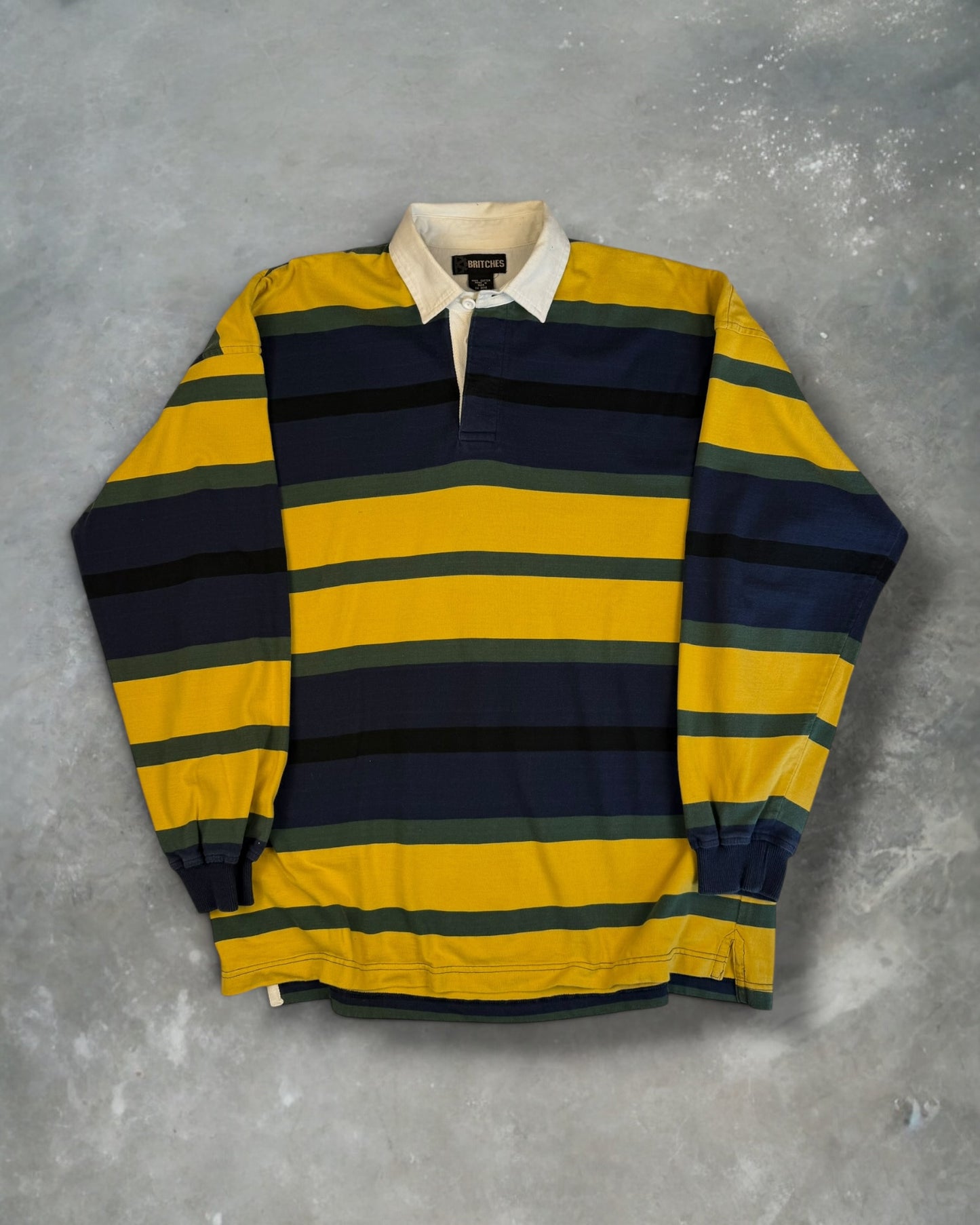‘90s Britches Rugby Long Sleeve Sz. XL