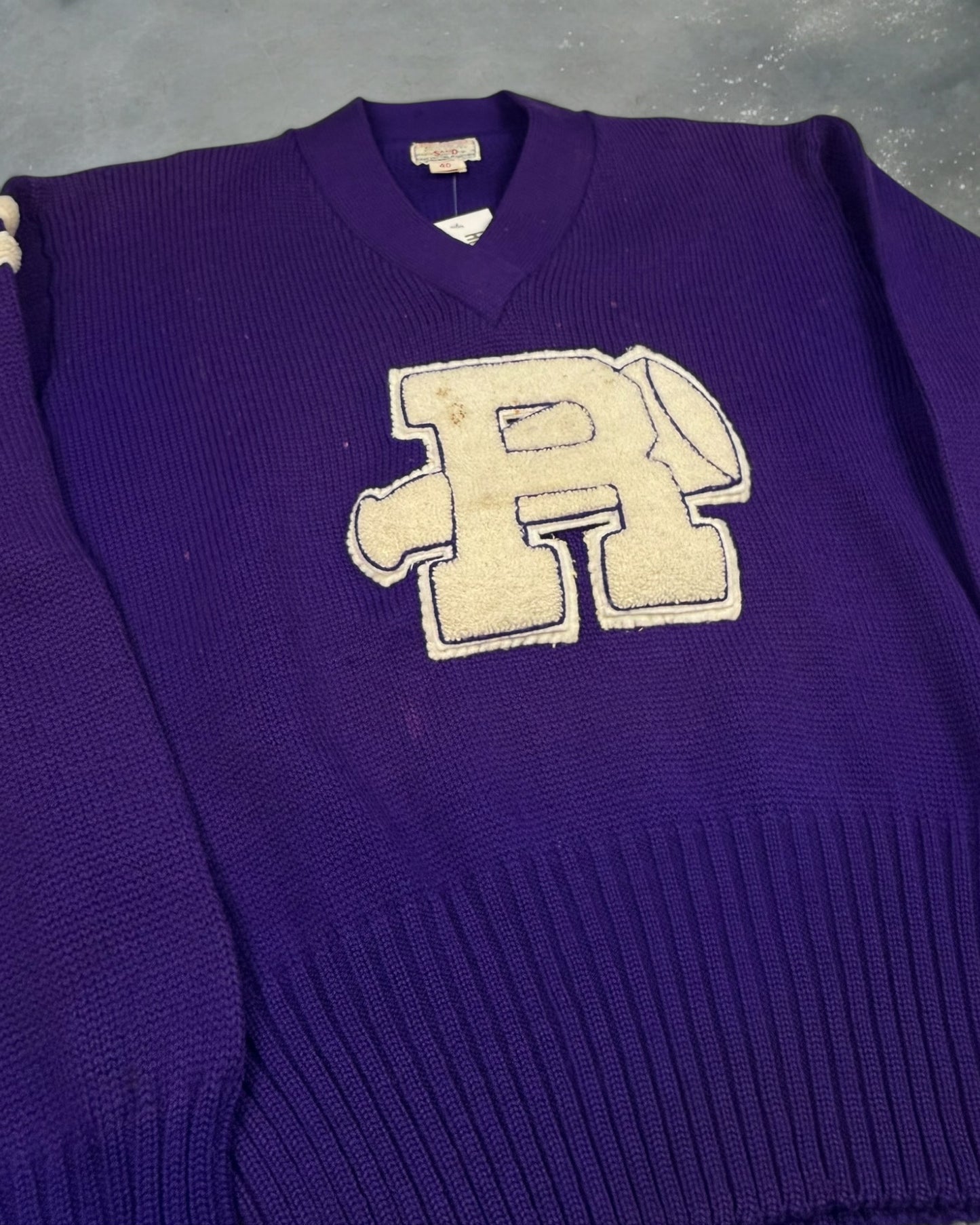 ‘50s Rockford Varsity Cheer Sweater Sz. M