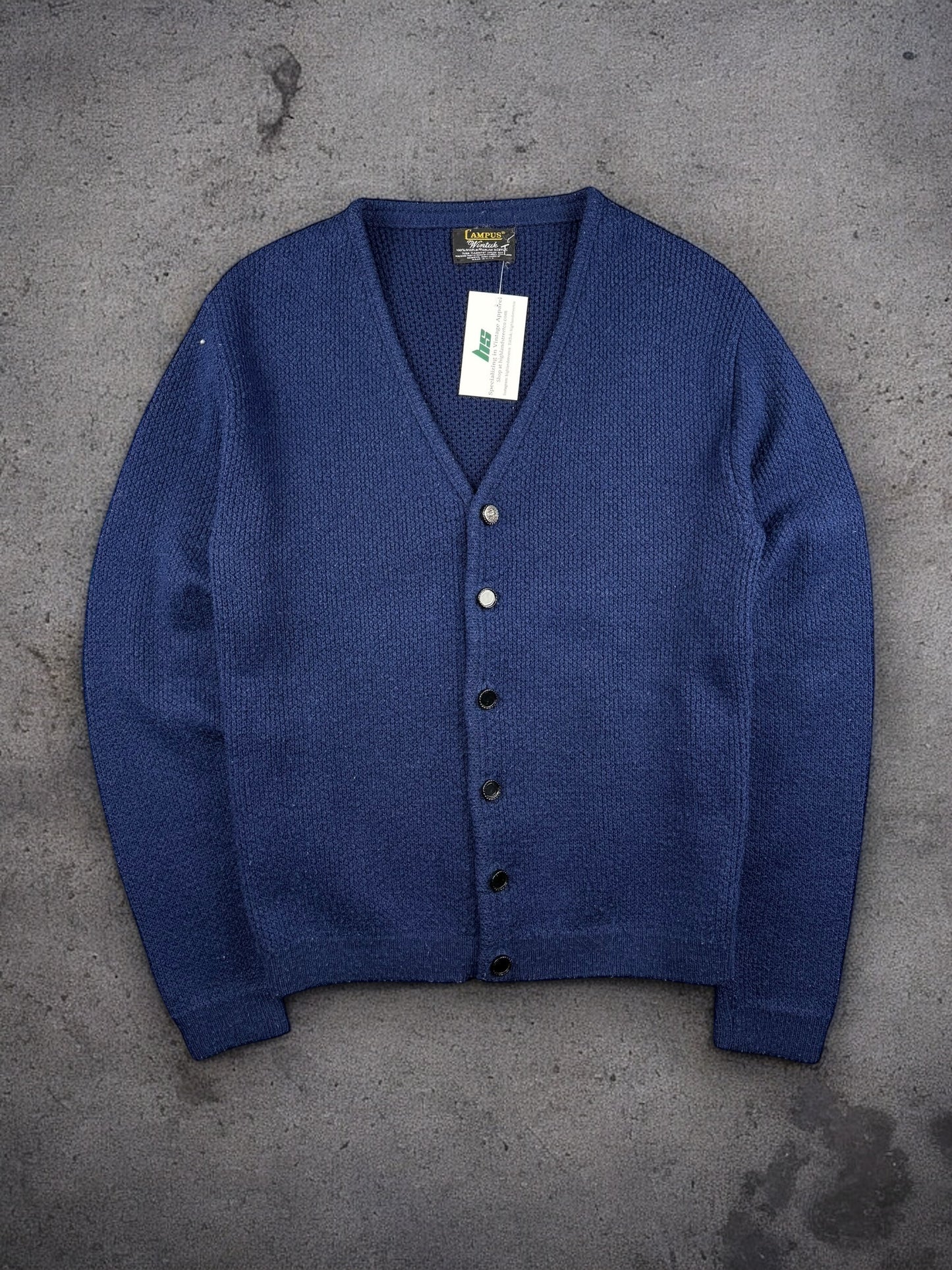 ‘70s Campus Cardigan Sz. L