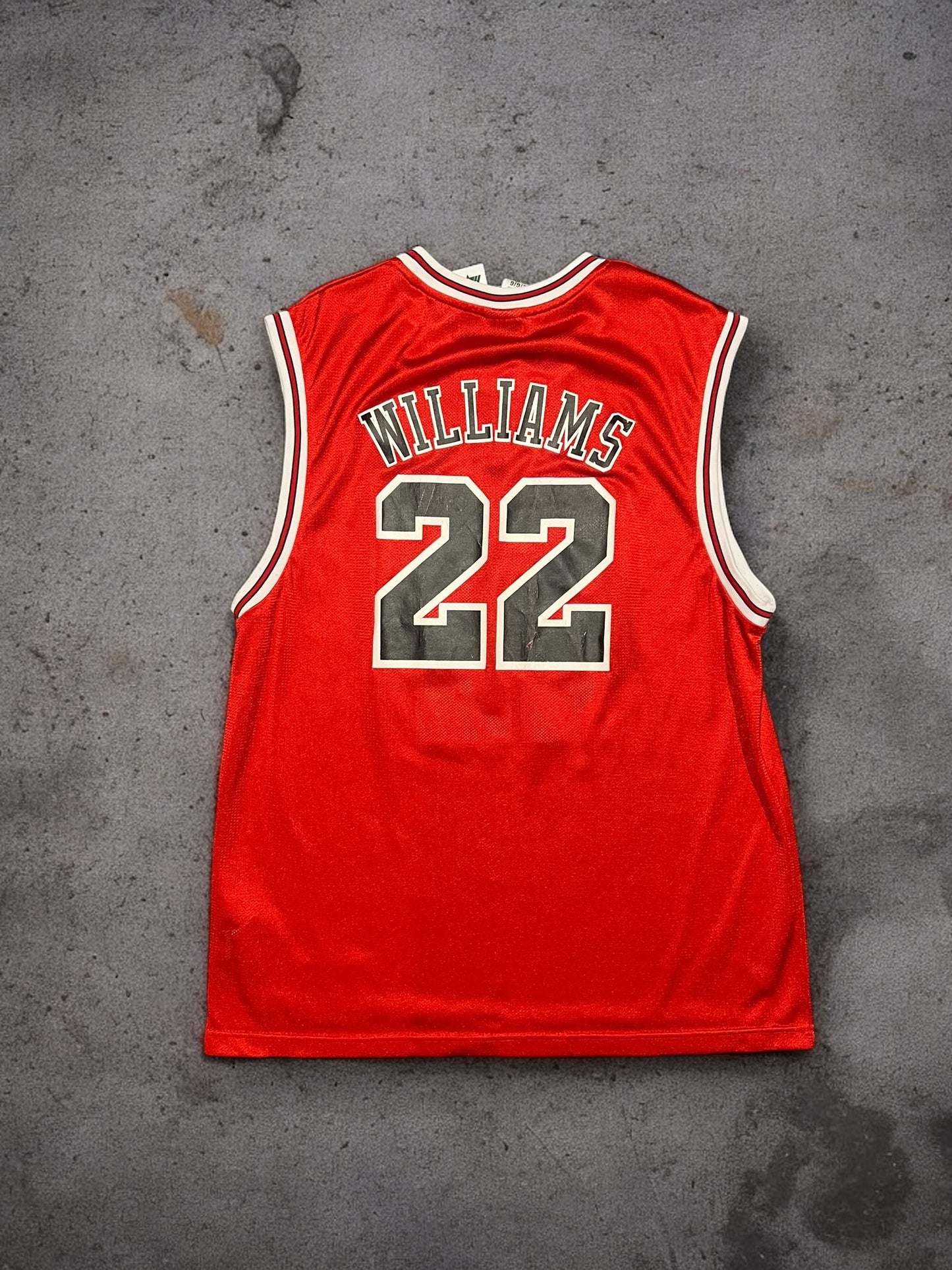 ‘00s Bulls Williams Jersey Sz. L