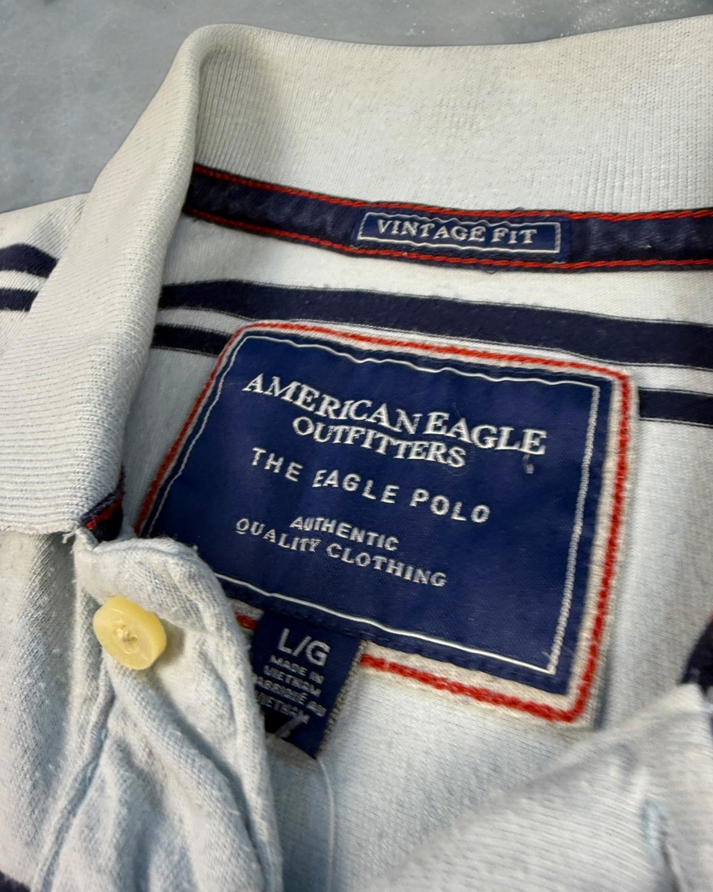 ‘00s American Eagle Polo Sz. L