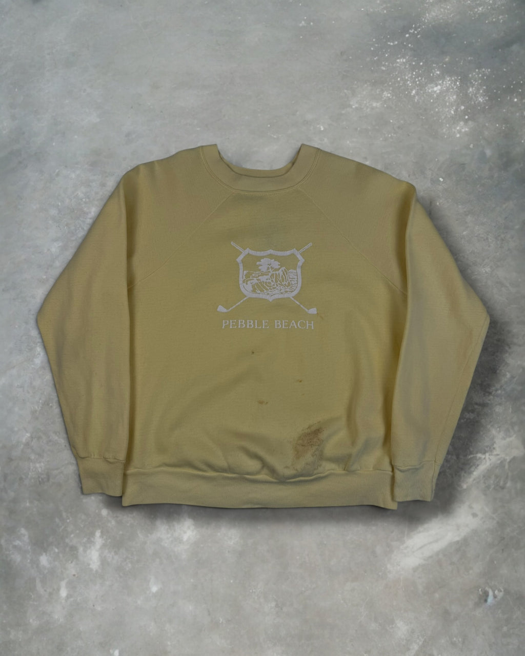 ‘70s Pebble Beach Raglan Crewneck Sz. L