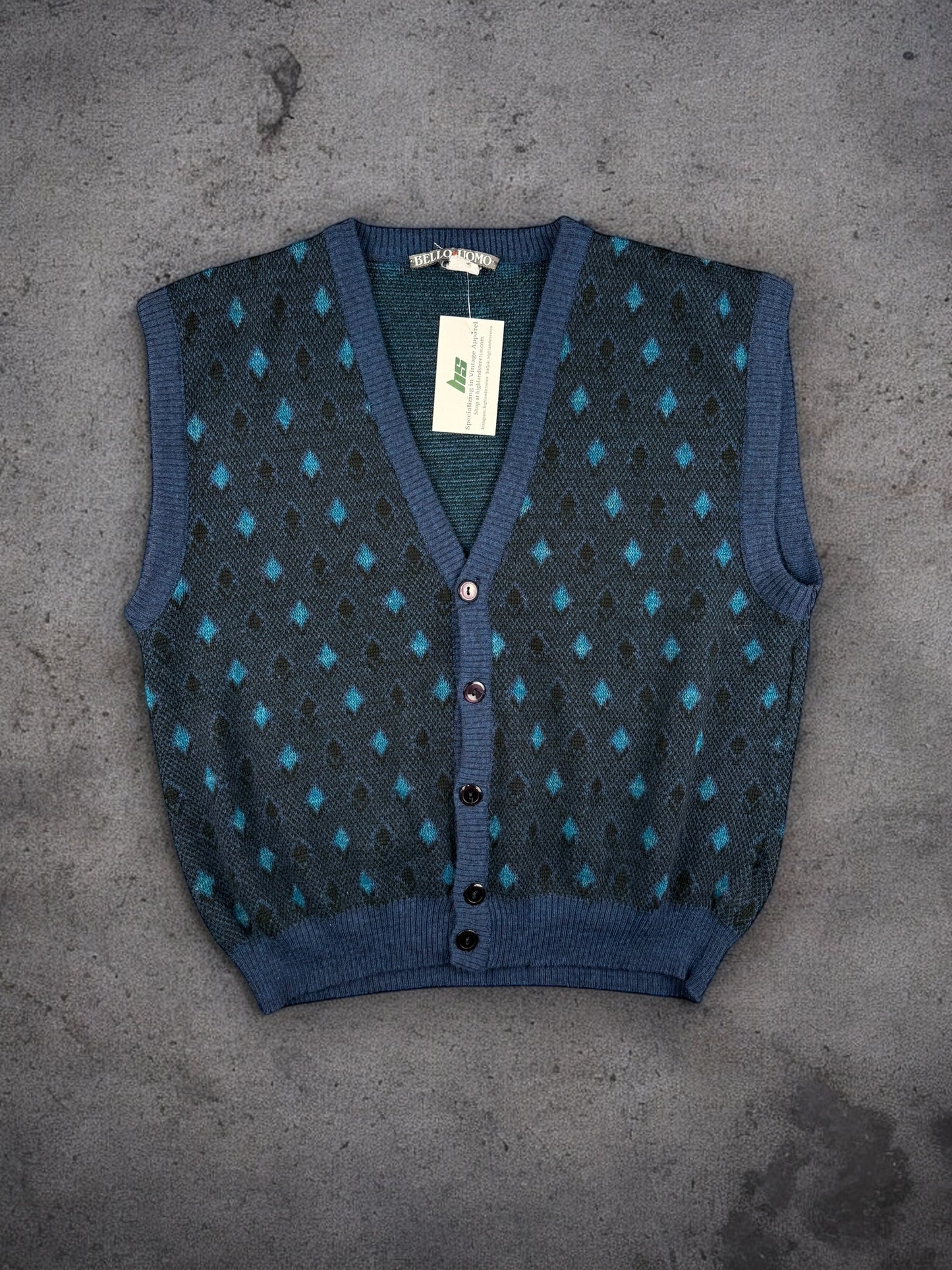 ‘90s Bello Uomo Sweater Vest Sz. L