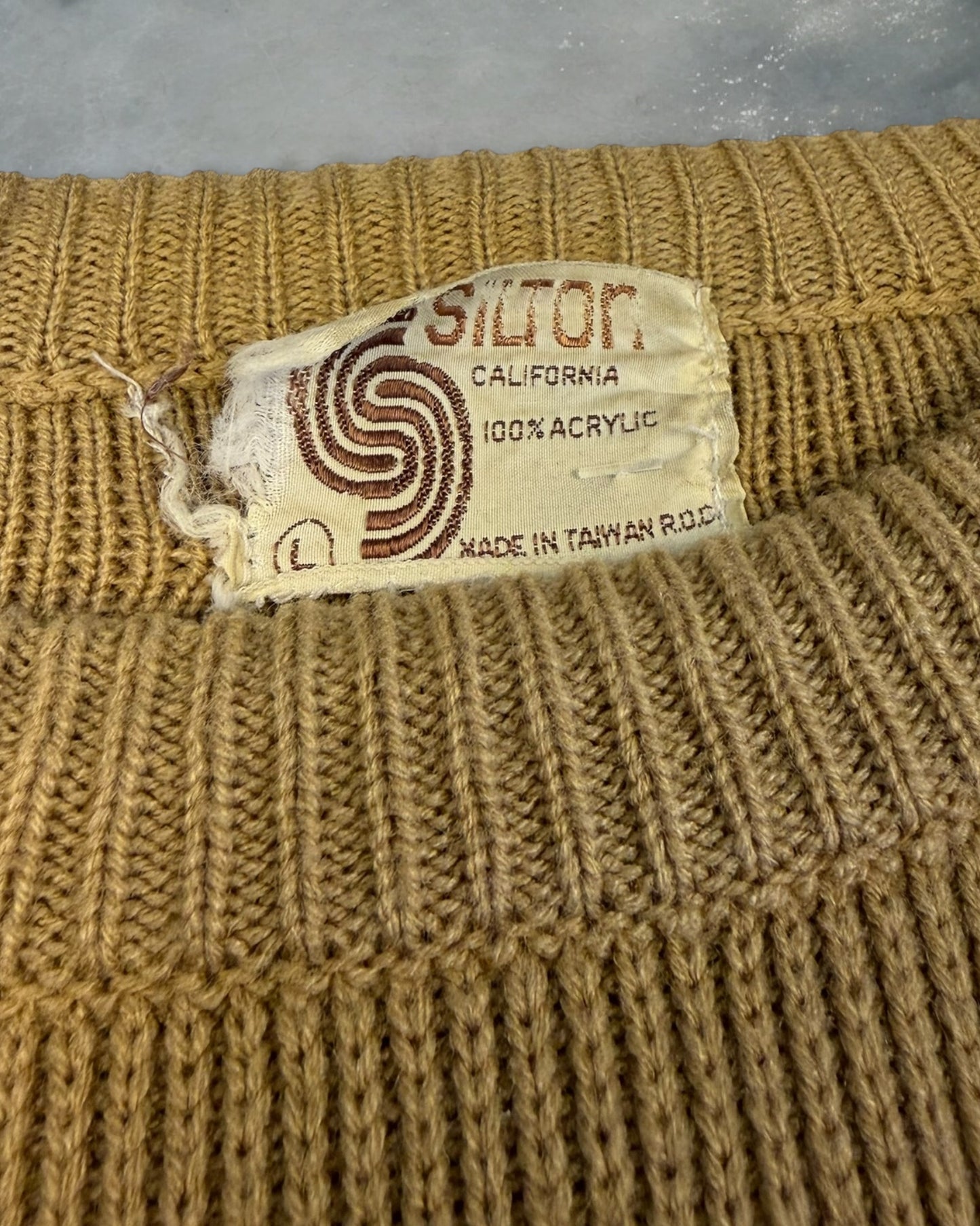 ‘70s Silton Ski Style Sweater Sz. L