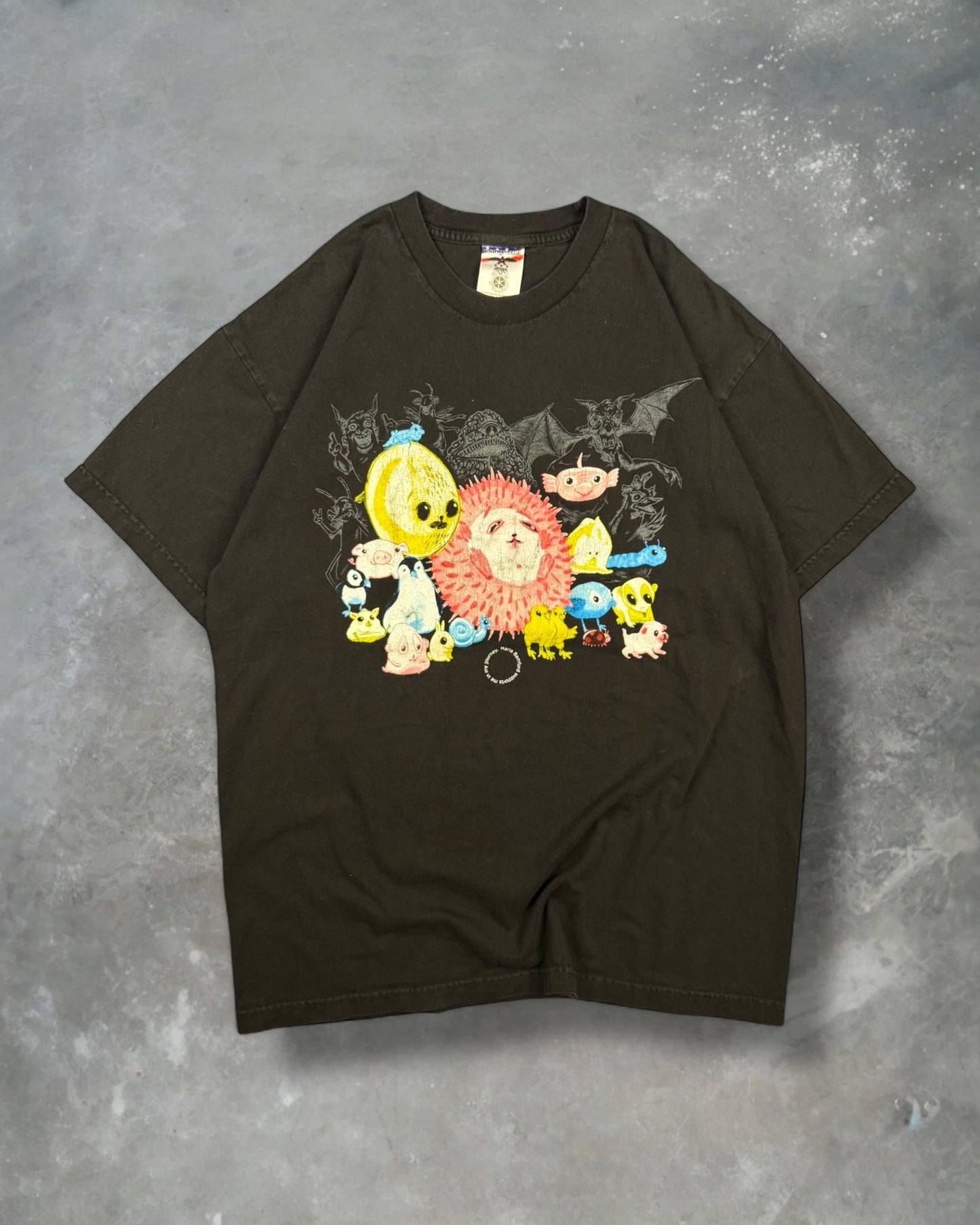 ‘90s Maria Bamford Obscure Art Tee Sz. XL