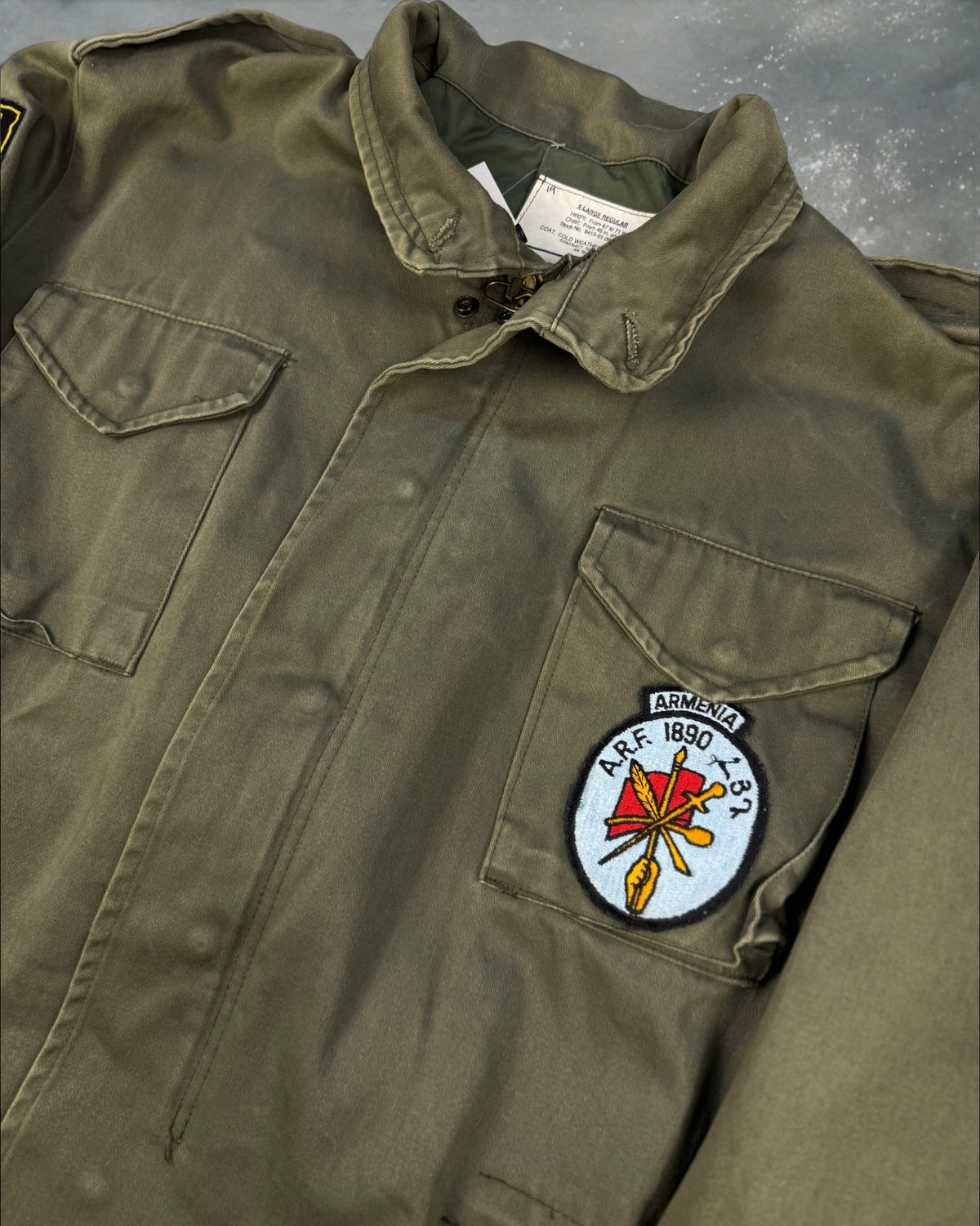 ‘79 M-65 Military Field Jacket Sz. XL