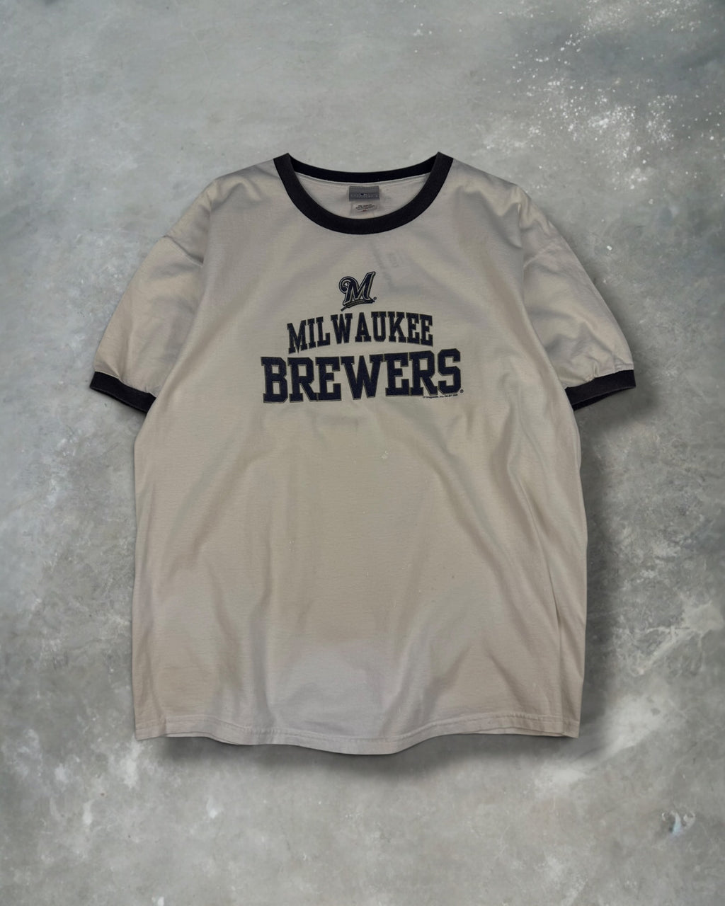 ‘08 Milwaukee Brewers Ringer Tee Sz. XL