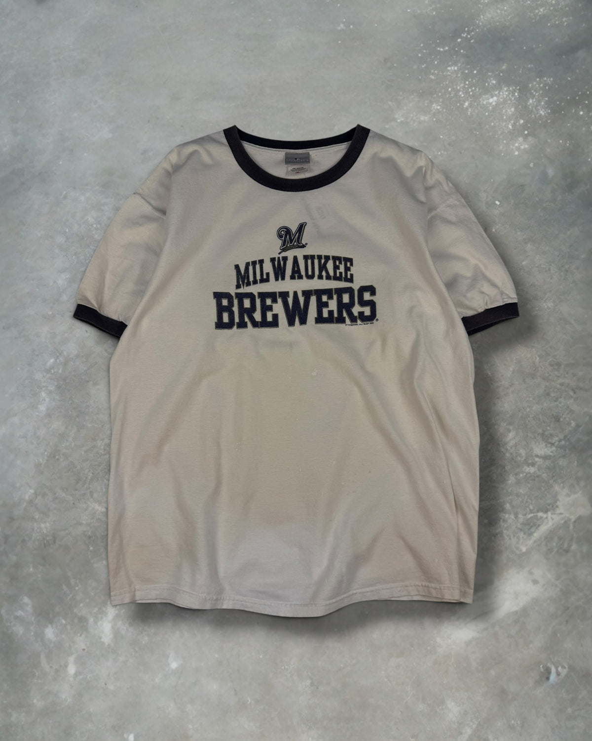 ‘08 Milwaukee Brewers Ringer Tee Sz. XL