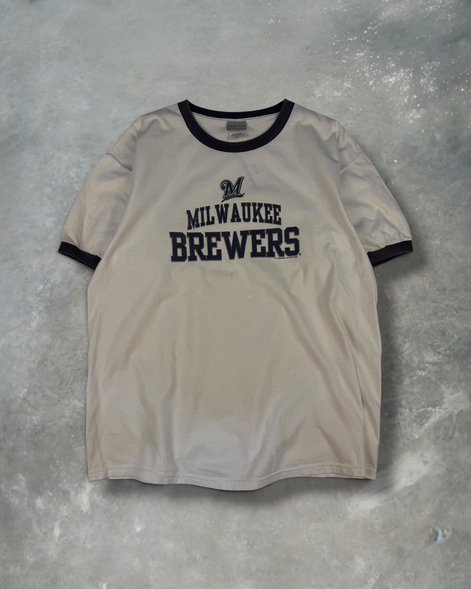 ‘08 Milwaukee Brewers Ringer Tee Sz. XL
