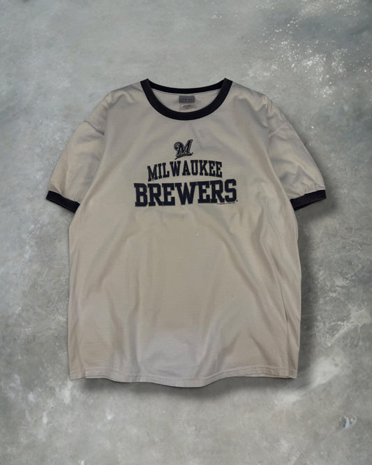 ‘08 Milwaukee Brewers Ringer Tee Sz. XL