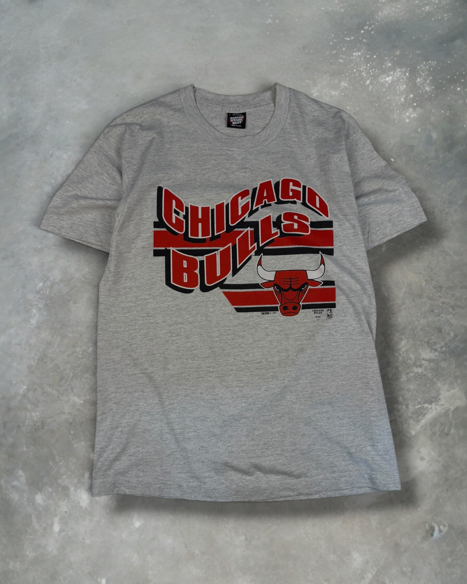 ‘90s Chicago Bulls Tee Sz. L