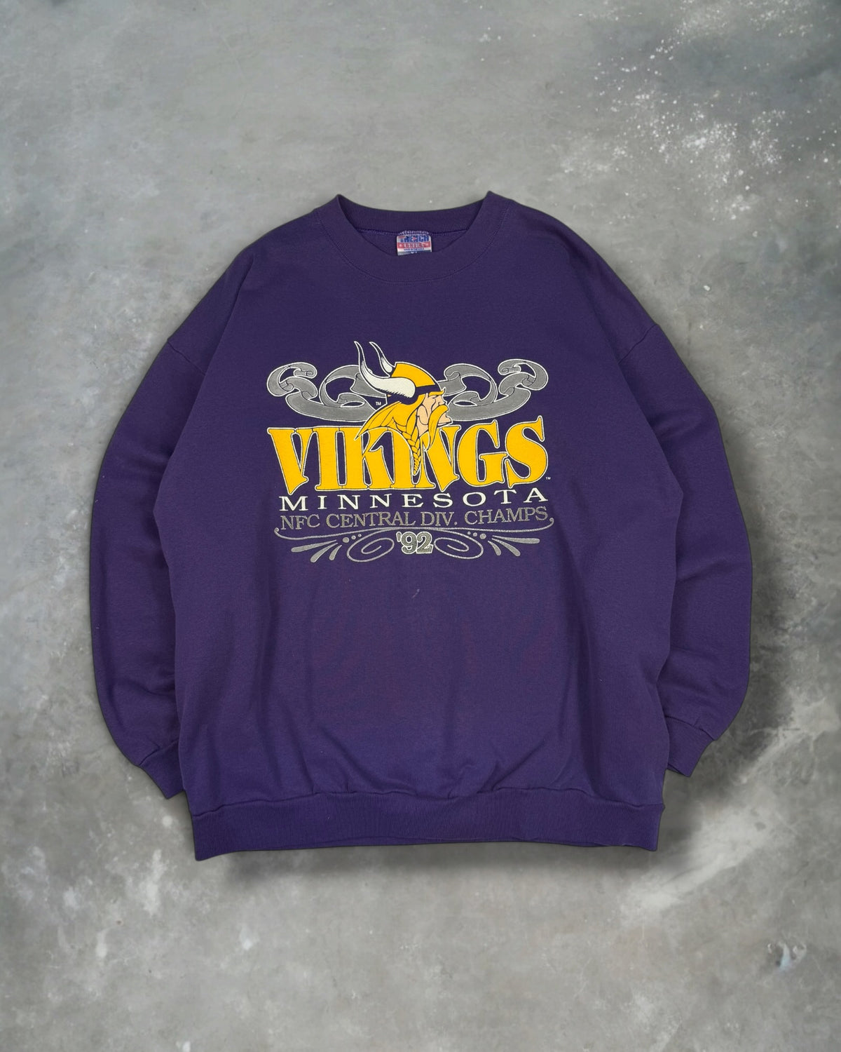‘92 Minnesota Vikings Crewneck Sz. XL