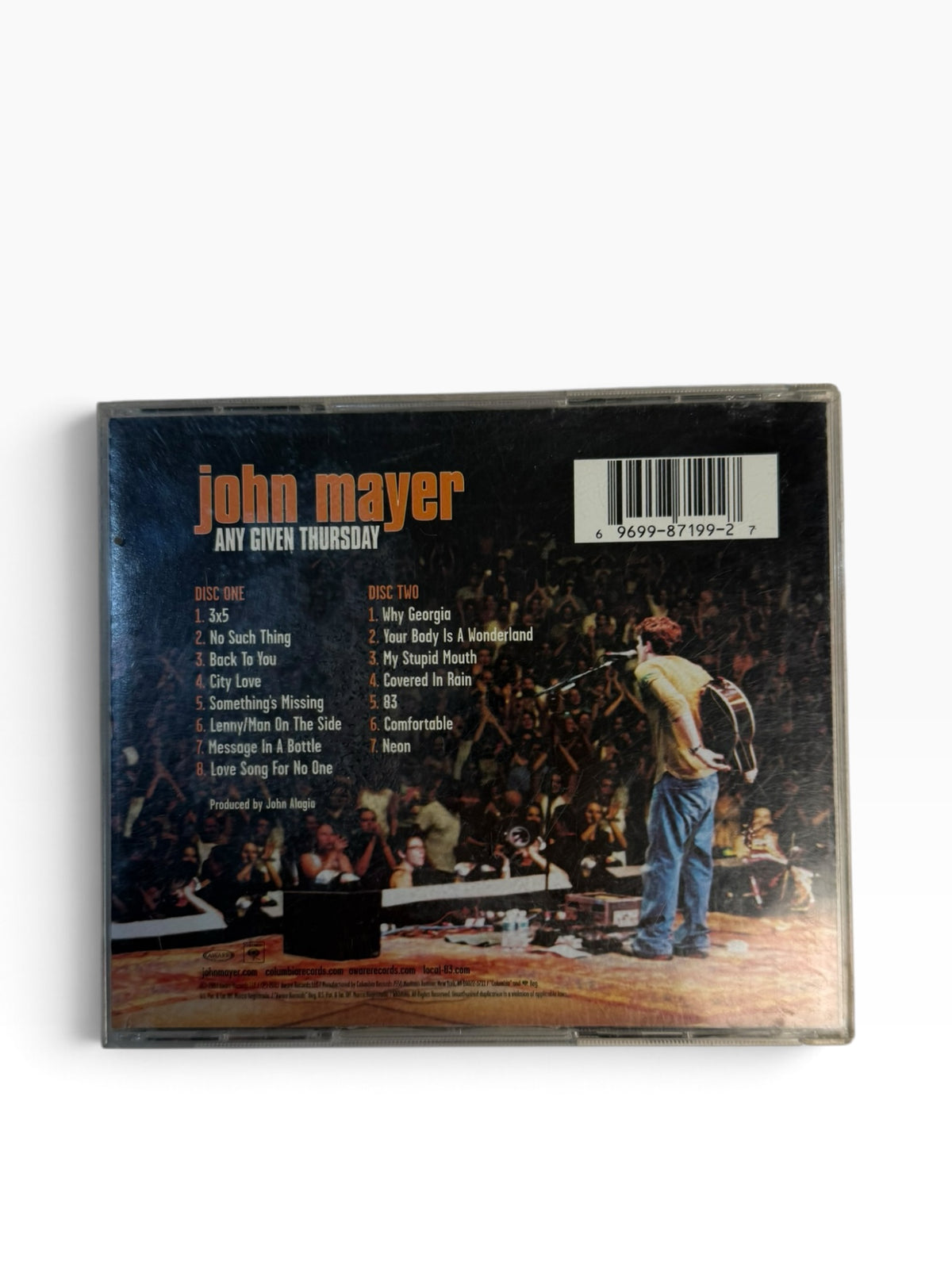 ‘03 John Mayer CD