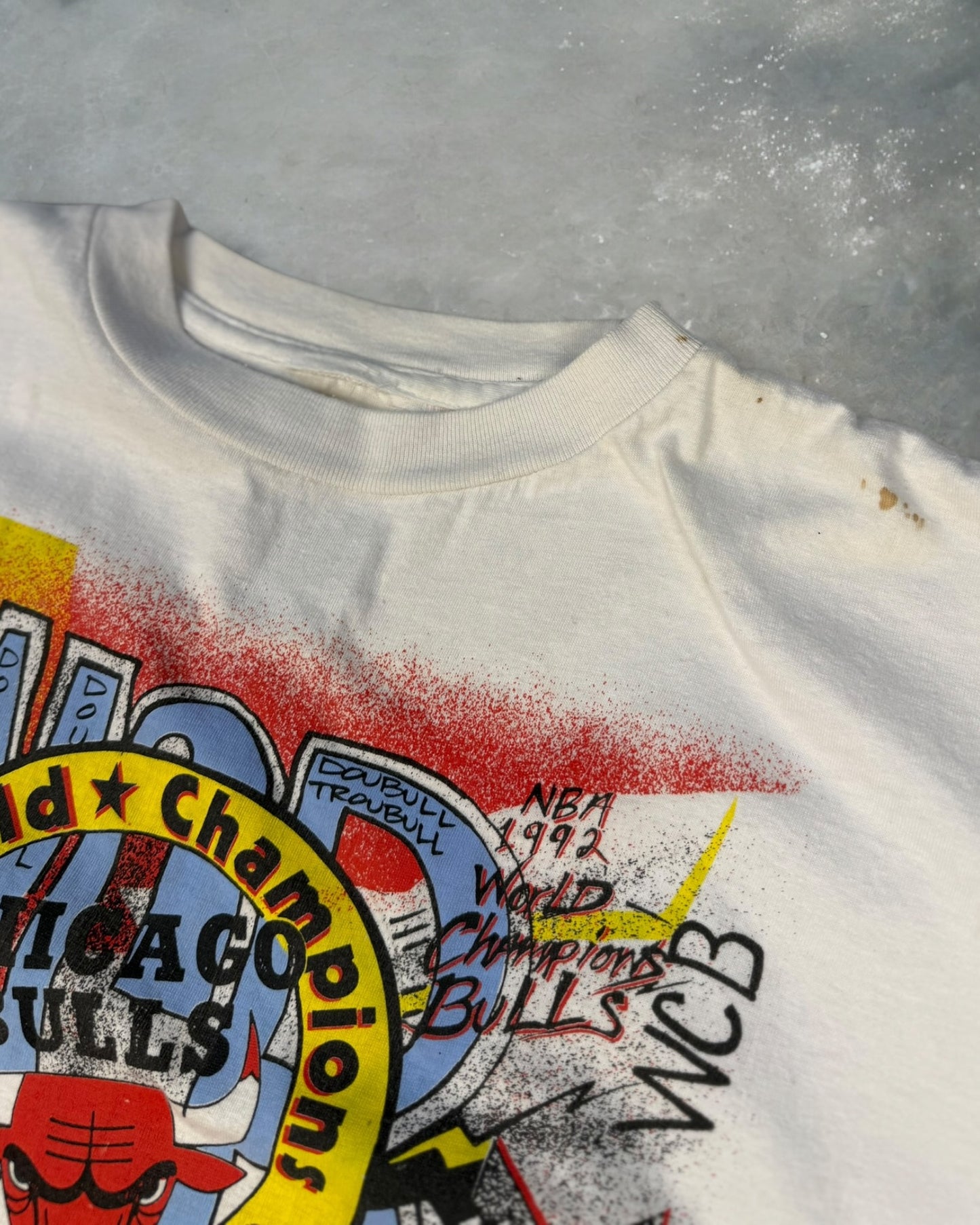 ‘92 World Champs Bulls Tee Sz. XL