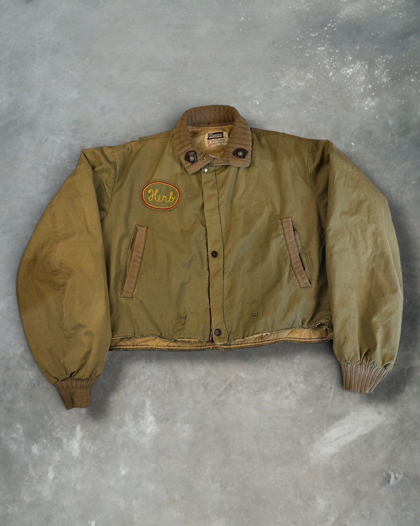 ‘50s Chain Stitch Thunder Trap Skeet Rock Coverall Jacket Sz. M