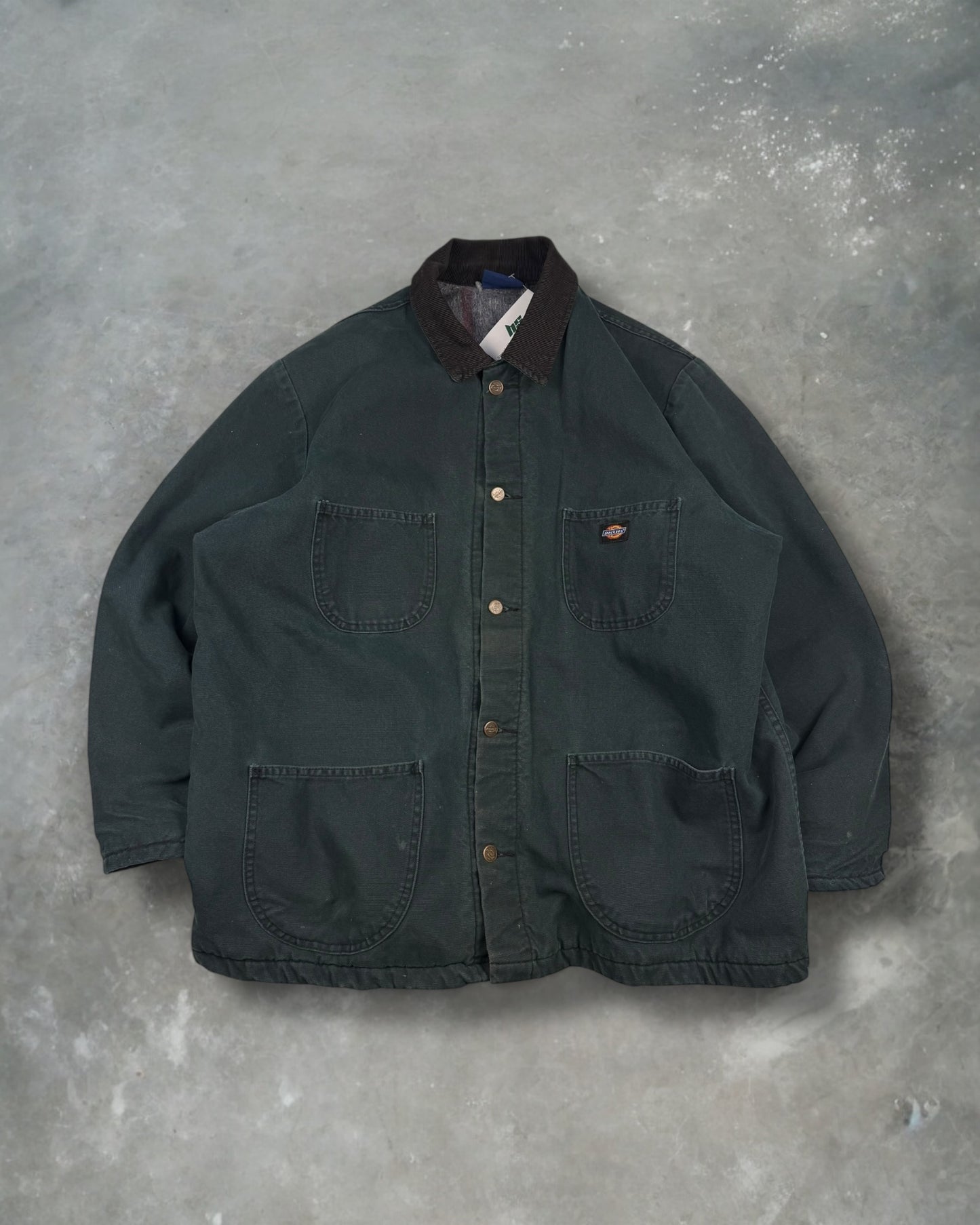 ‘90s Dickies Moss Green Chore Jacket Sz. XL