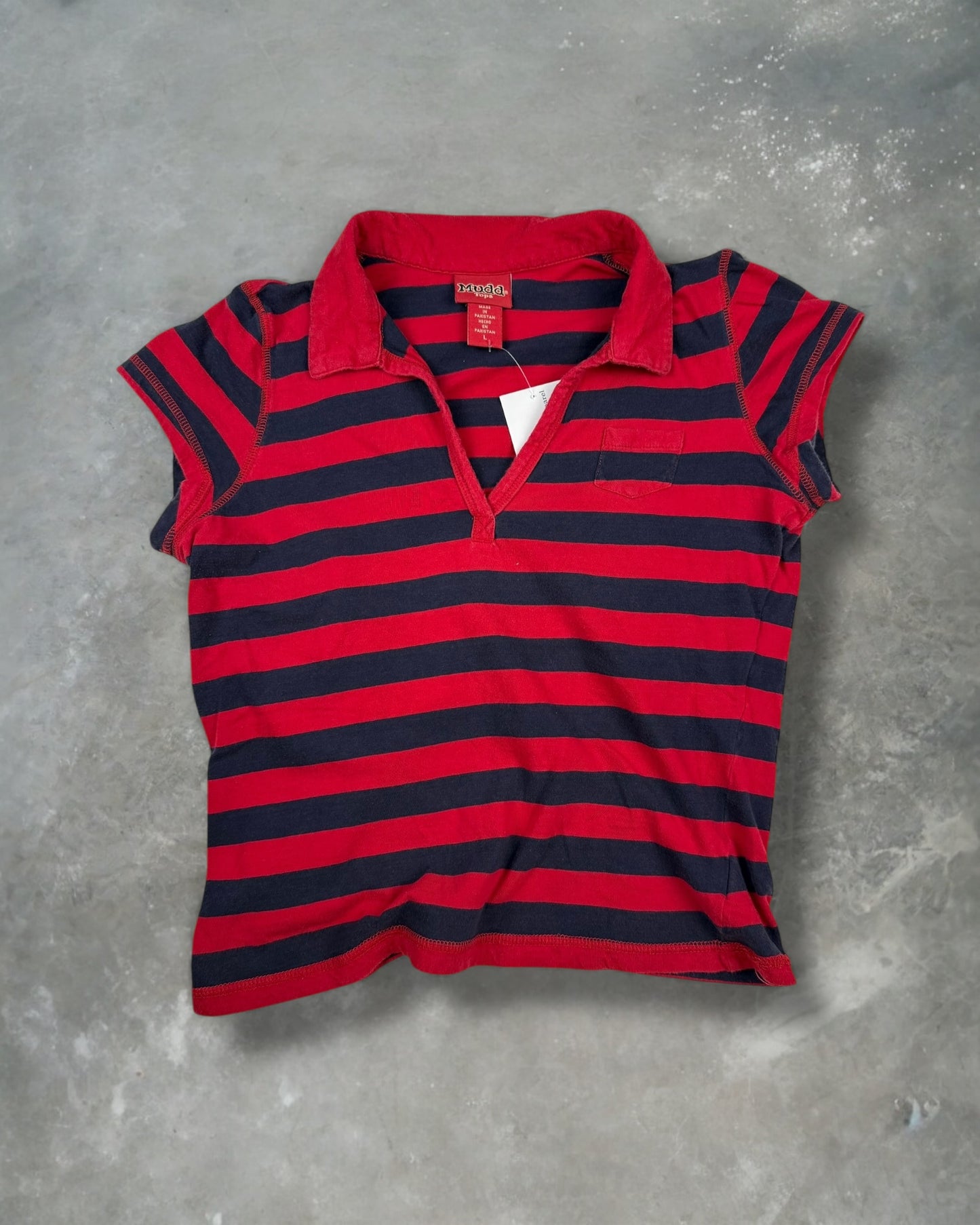 ‘00s Mudd Striped Top Sz. L