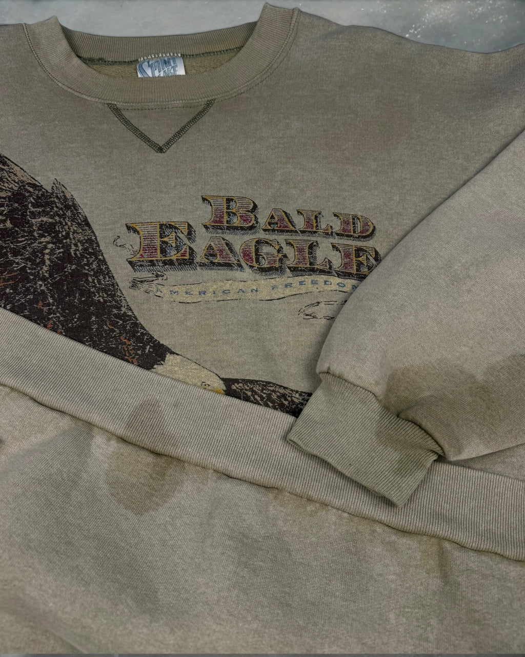 ‘90s Bald Eagle Nature Crewneck Sz. XL