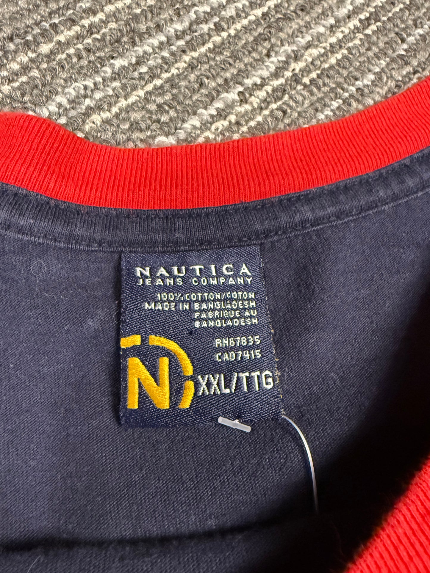 ‘00s Nautica Jeans Tee Sz. XXL