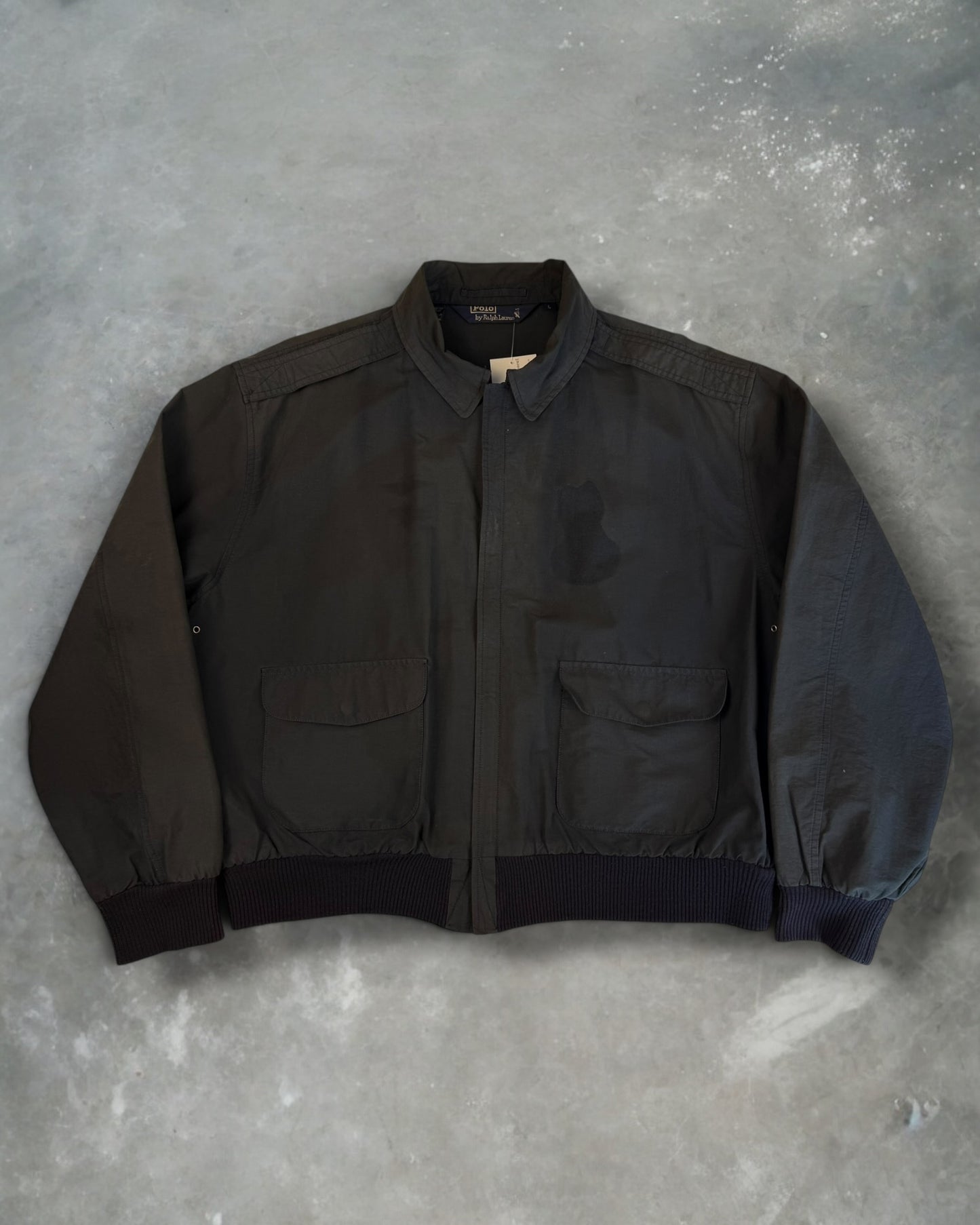 ‘90s Polo Ralph Lauren A-2 Style Flight Jacket Sz. L