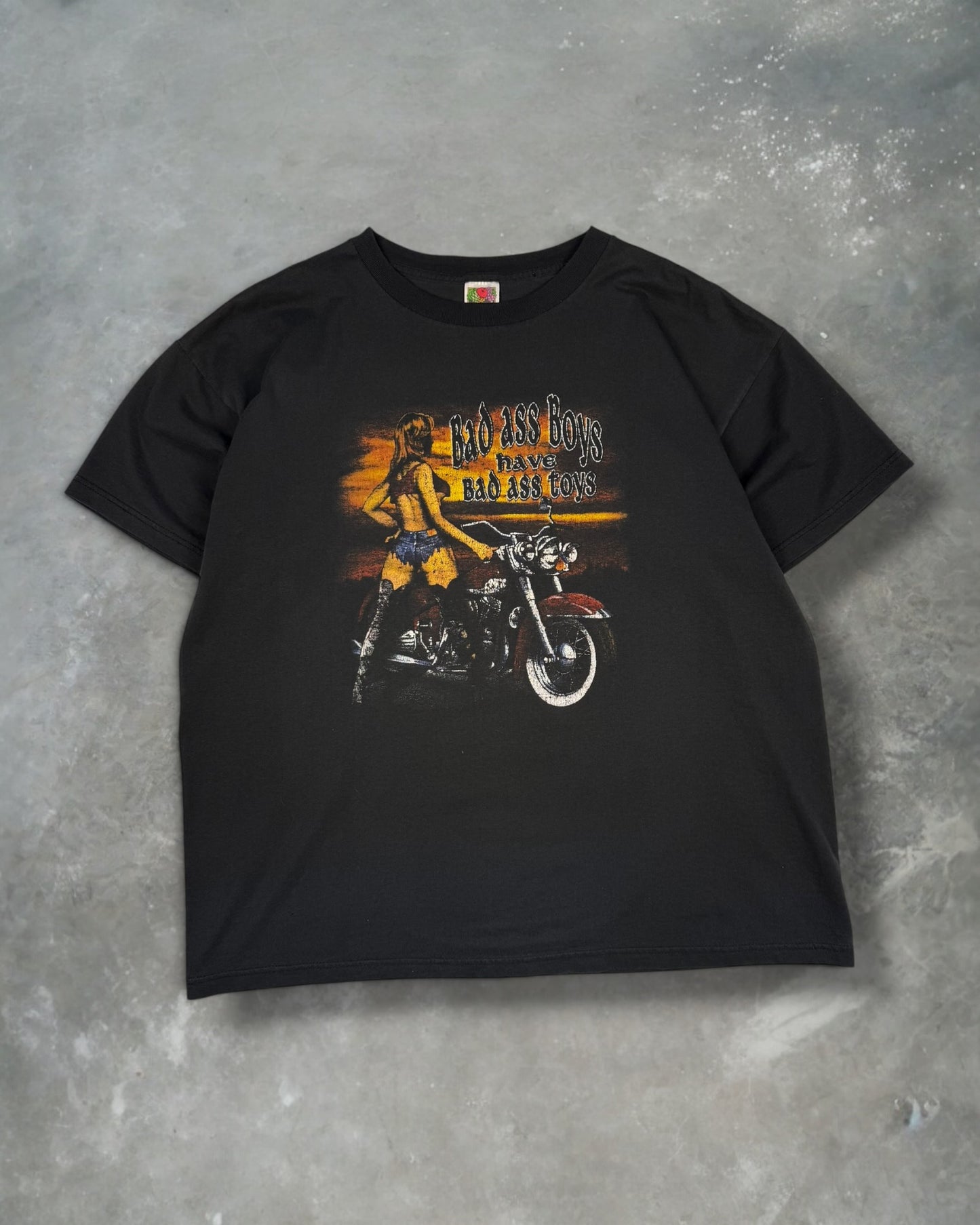 ‘90s Bad Ass Toys Biker Tee Sz. XL