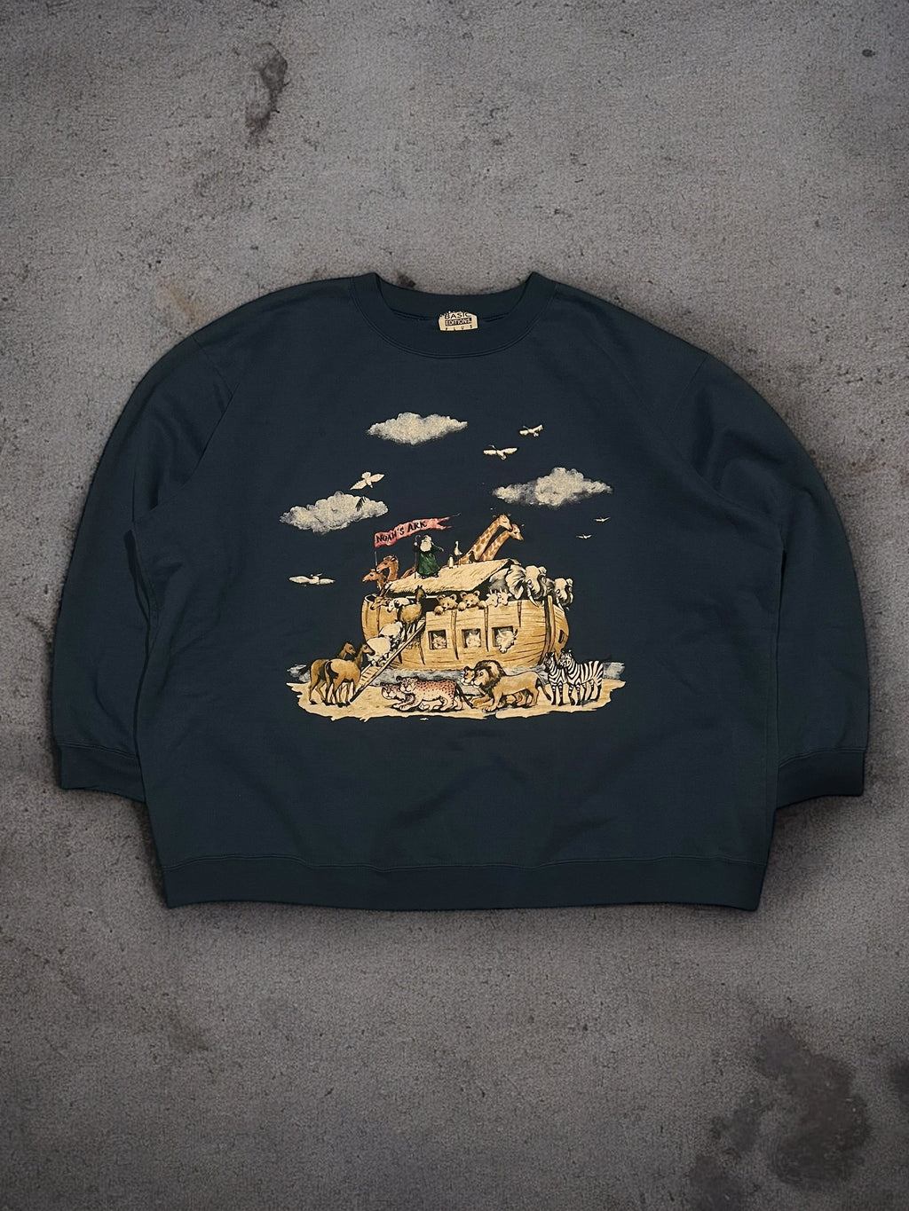 ‘90s Noah’s Ark Crewneck Sz. XXL