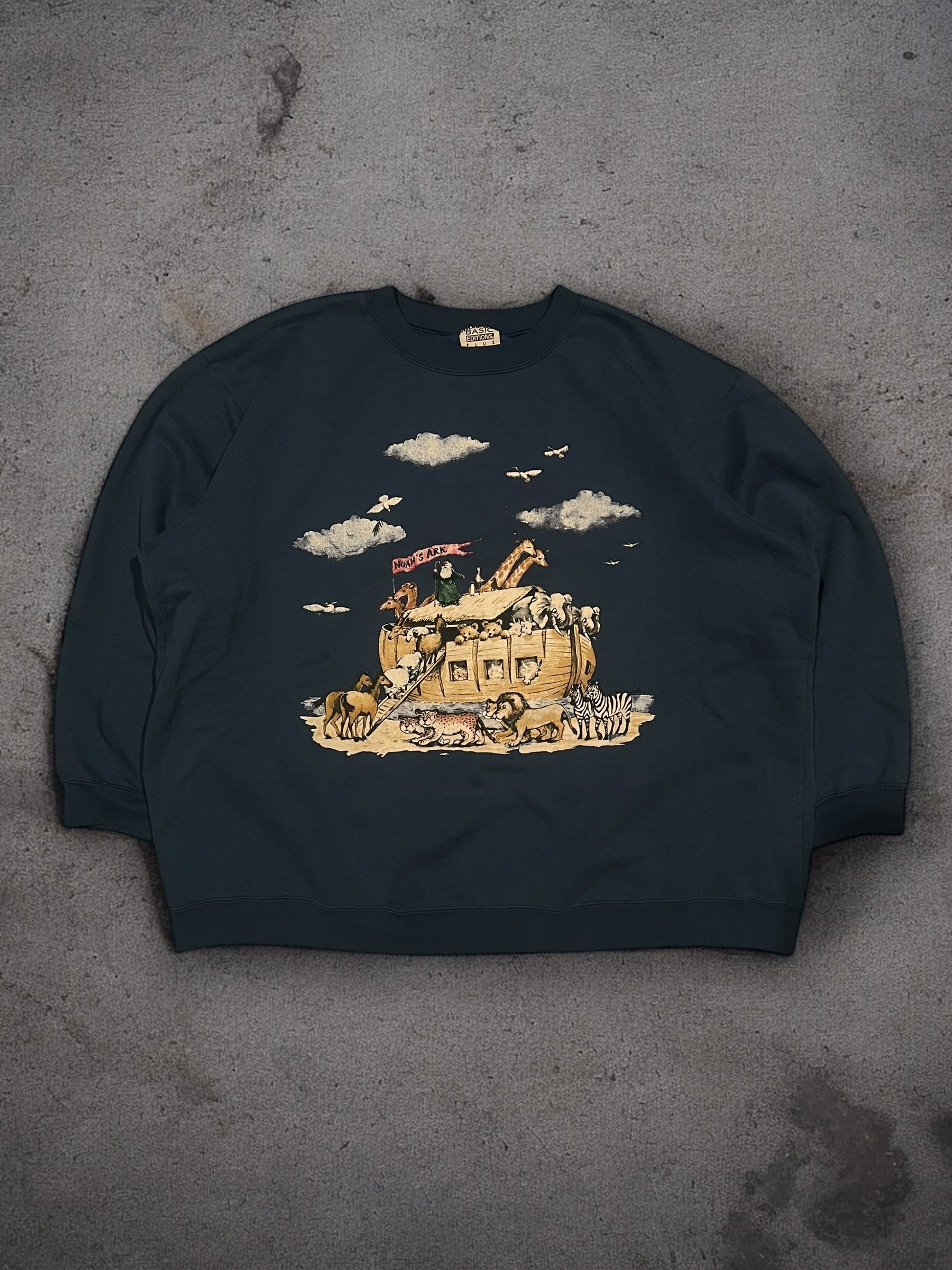 ‘90s Noah’s Ark Crewneck Sz. XXL
