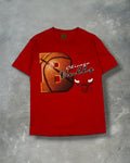 ‘90s Chicago Bulls Basketball Tee Sz. M