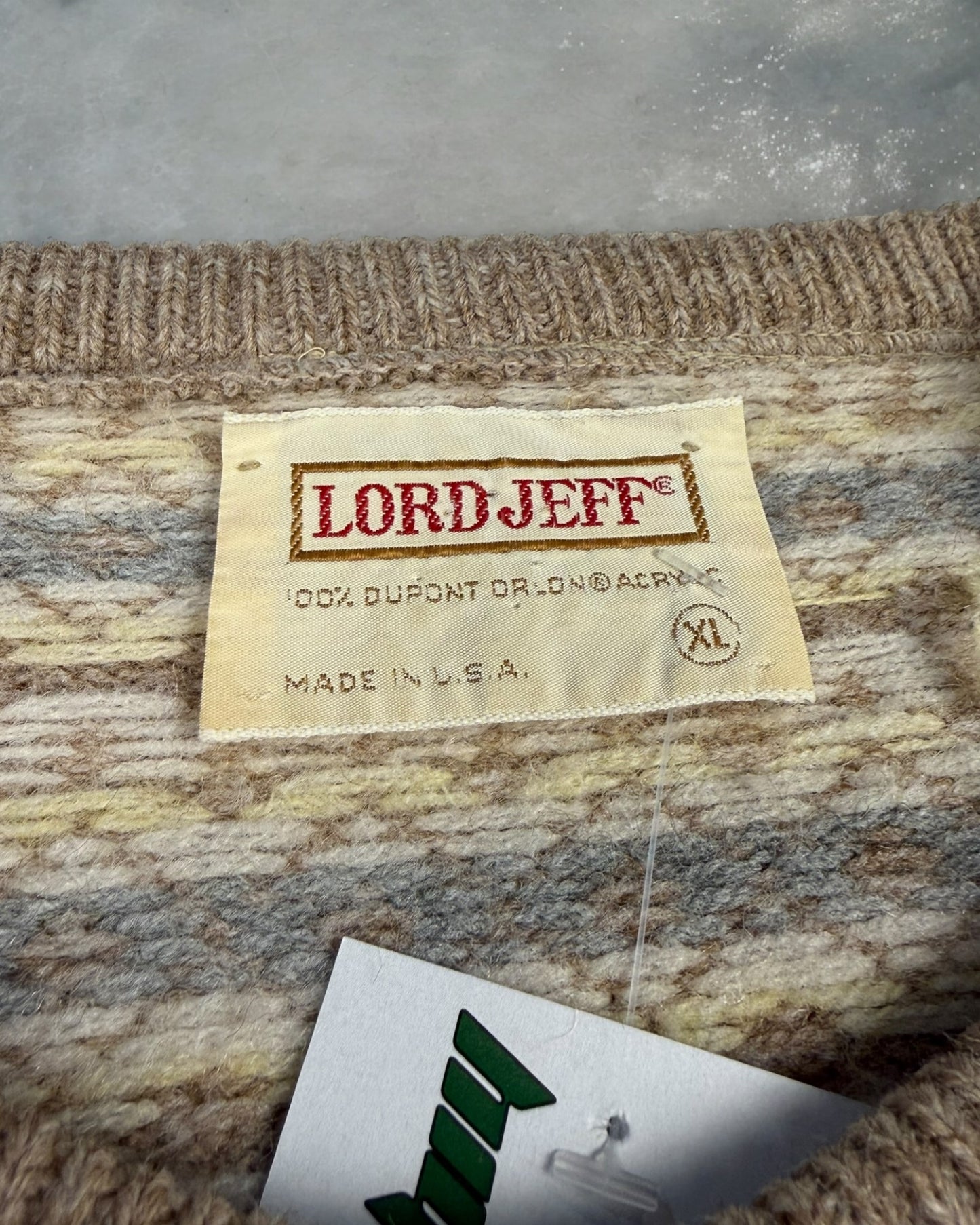 ‘70s Lord Jeff Sweater Sz. XL