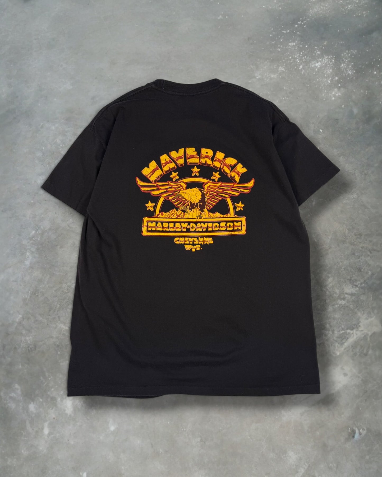 ‘87 Maverick Harley Davidson Tee Sz. L