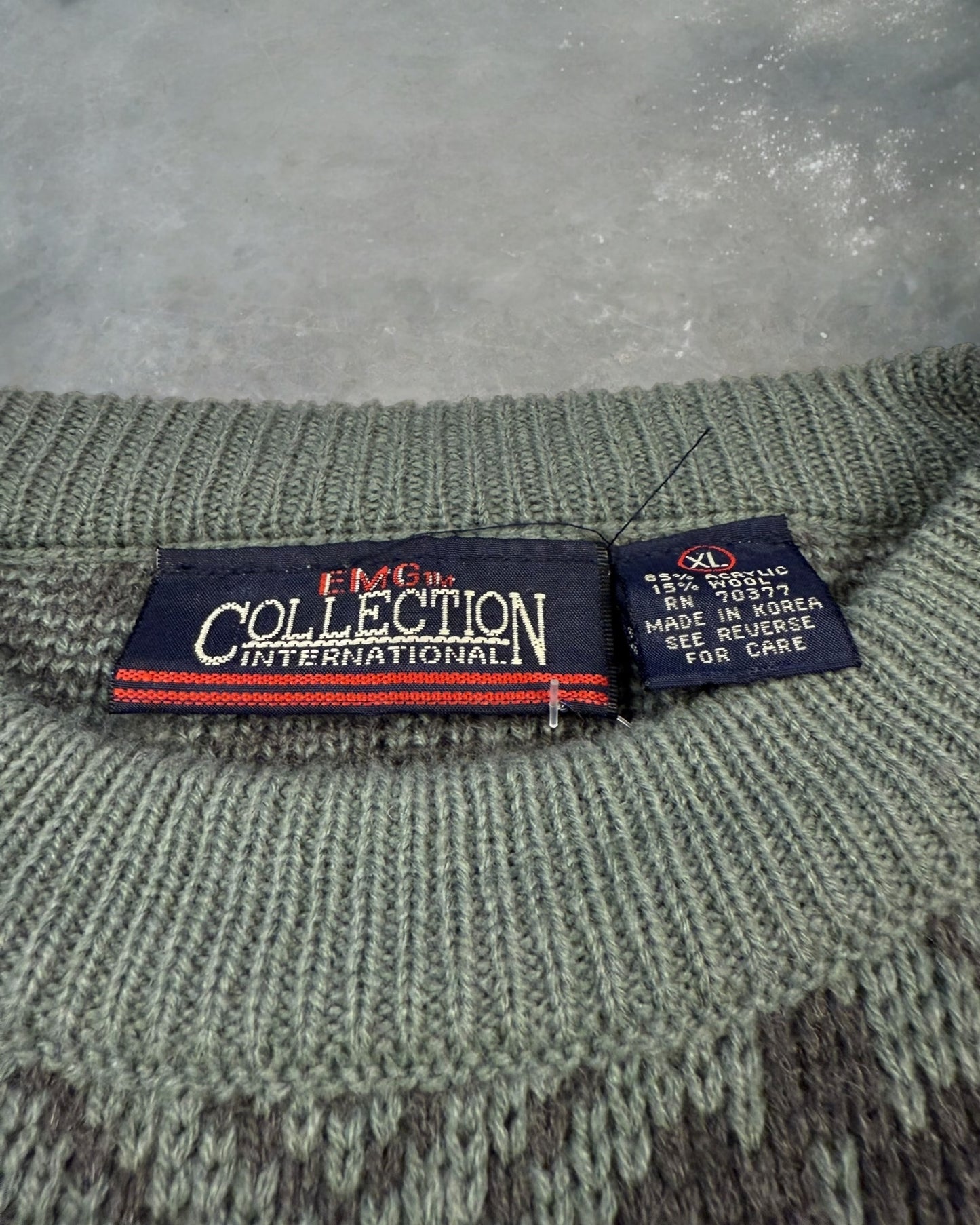 ‘90s EMG Sweater Sz. XL