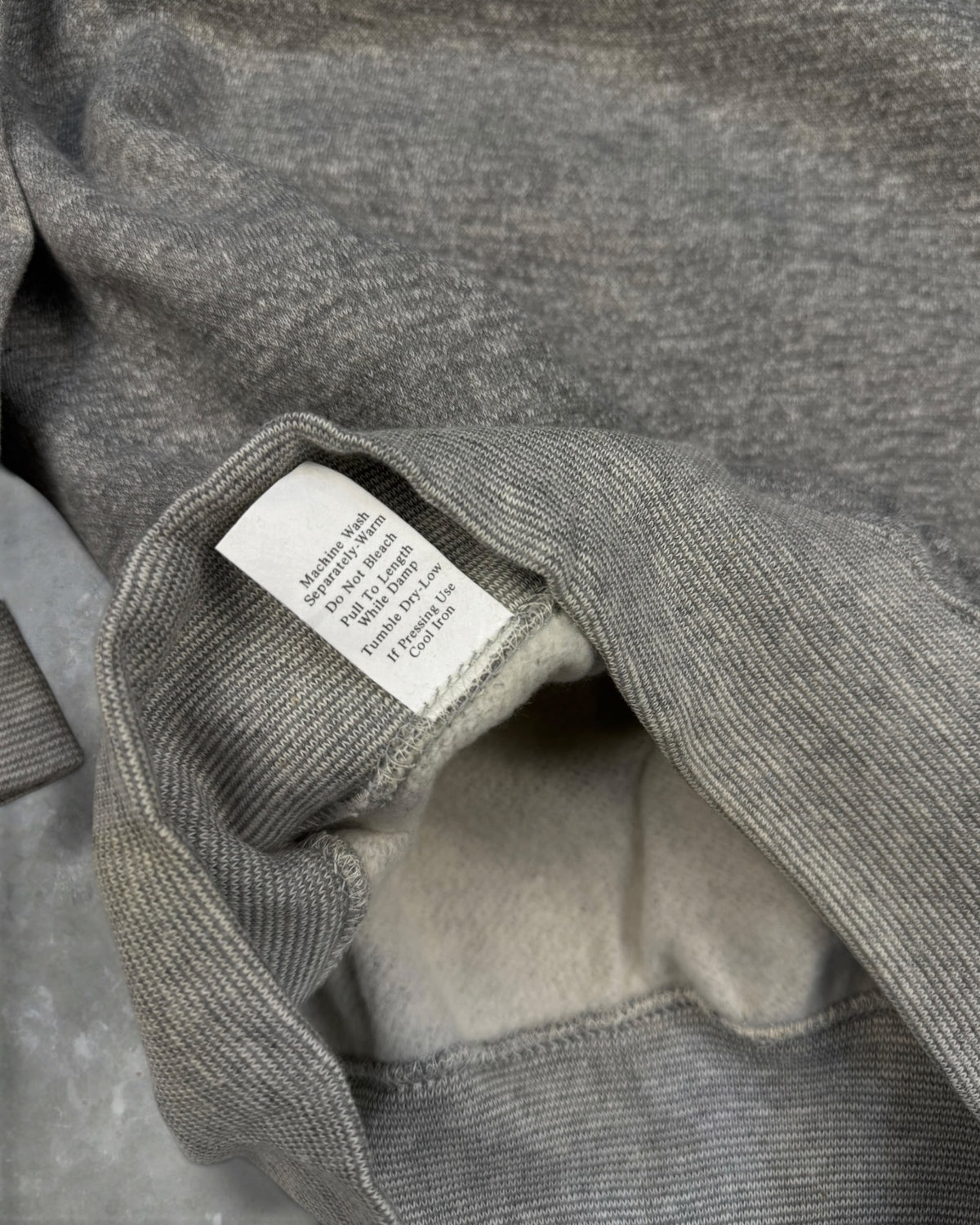 ‘80s Grey Raglan Crewneck Sz. XL