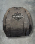 ‘90s Harley Davidson Gradient Ling Sleeve Sz. XL