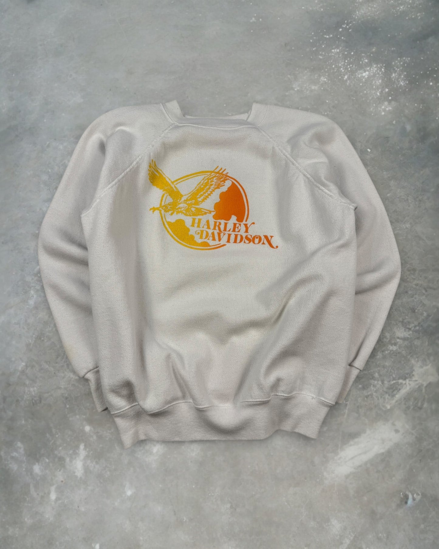 ‘70s Harley Davidson Eagle Crewneck Sz. L